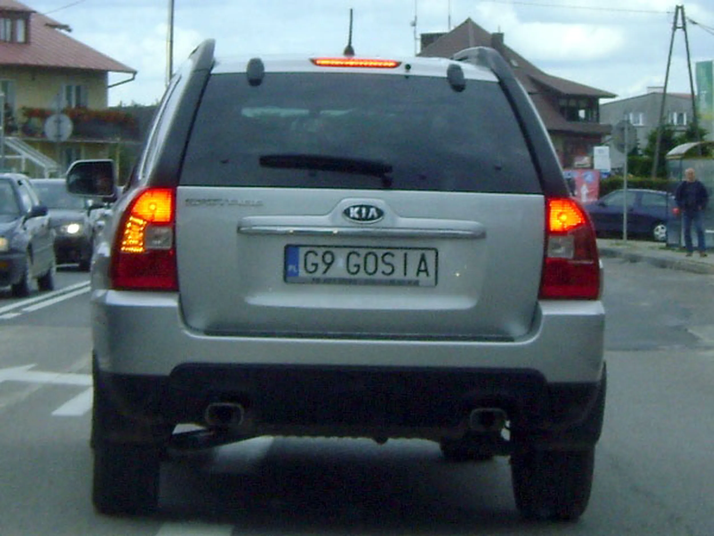 Fajny numer, blacha G9 GOSIA