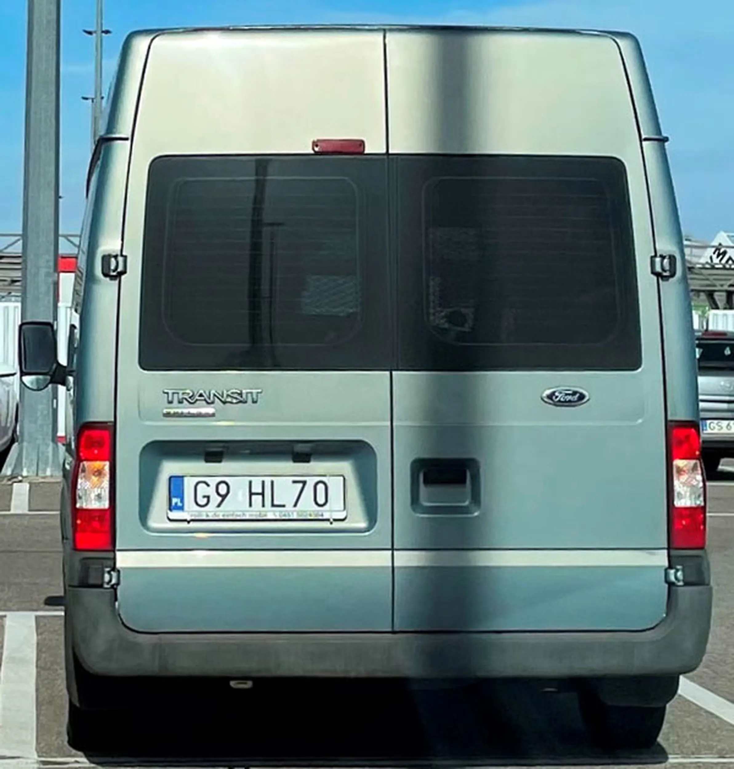 Fajny numer, blacha G9 HL70