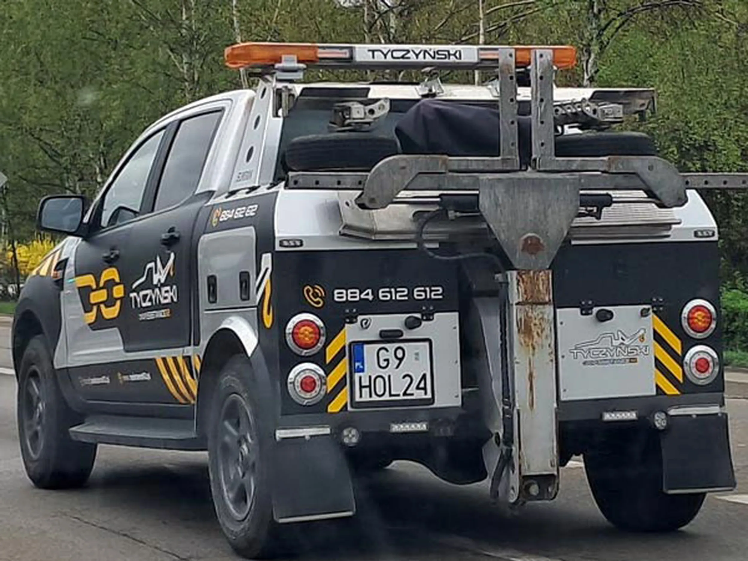 Fajny numer, blacha G9 HOL24