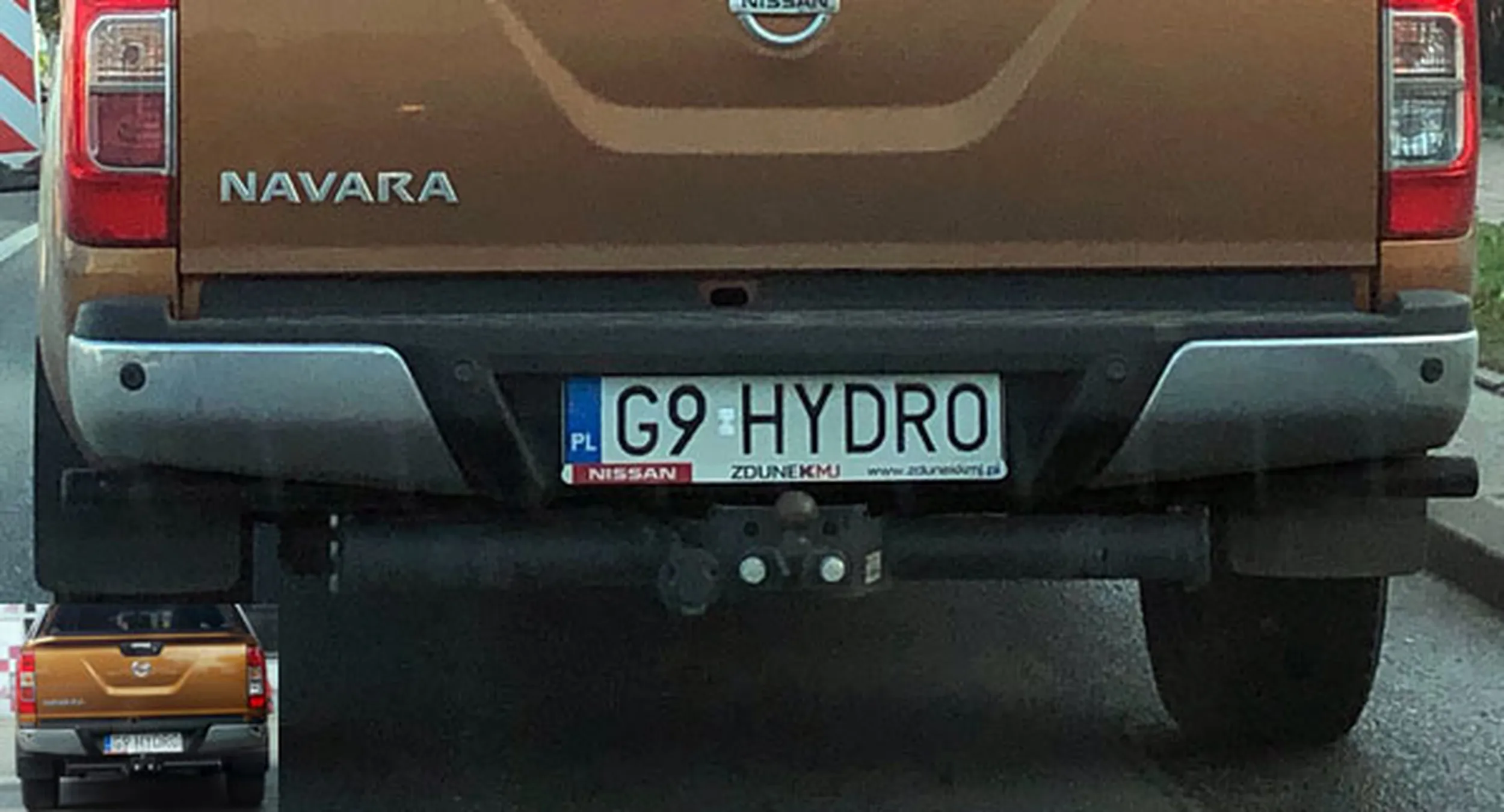 Fajny numer, blacha G9 HYDRO