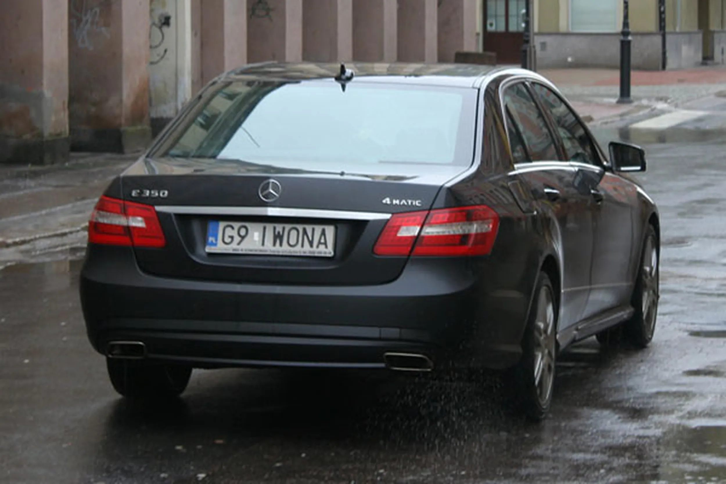 Fajny numer, blacha G9 IWONA