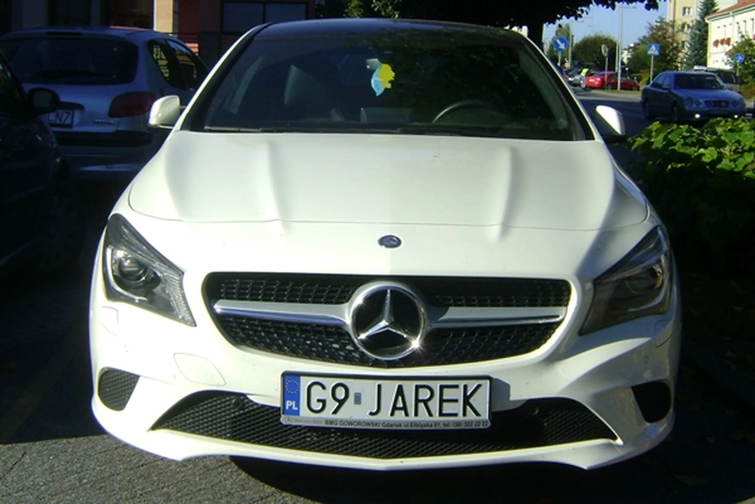 Fajny numer, blacha G9 JAREK