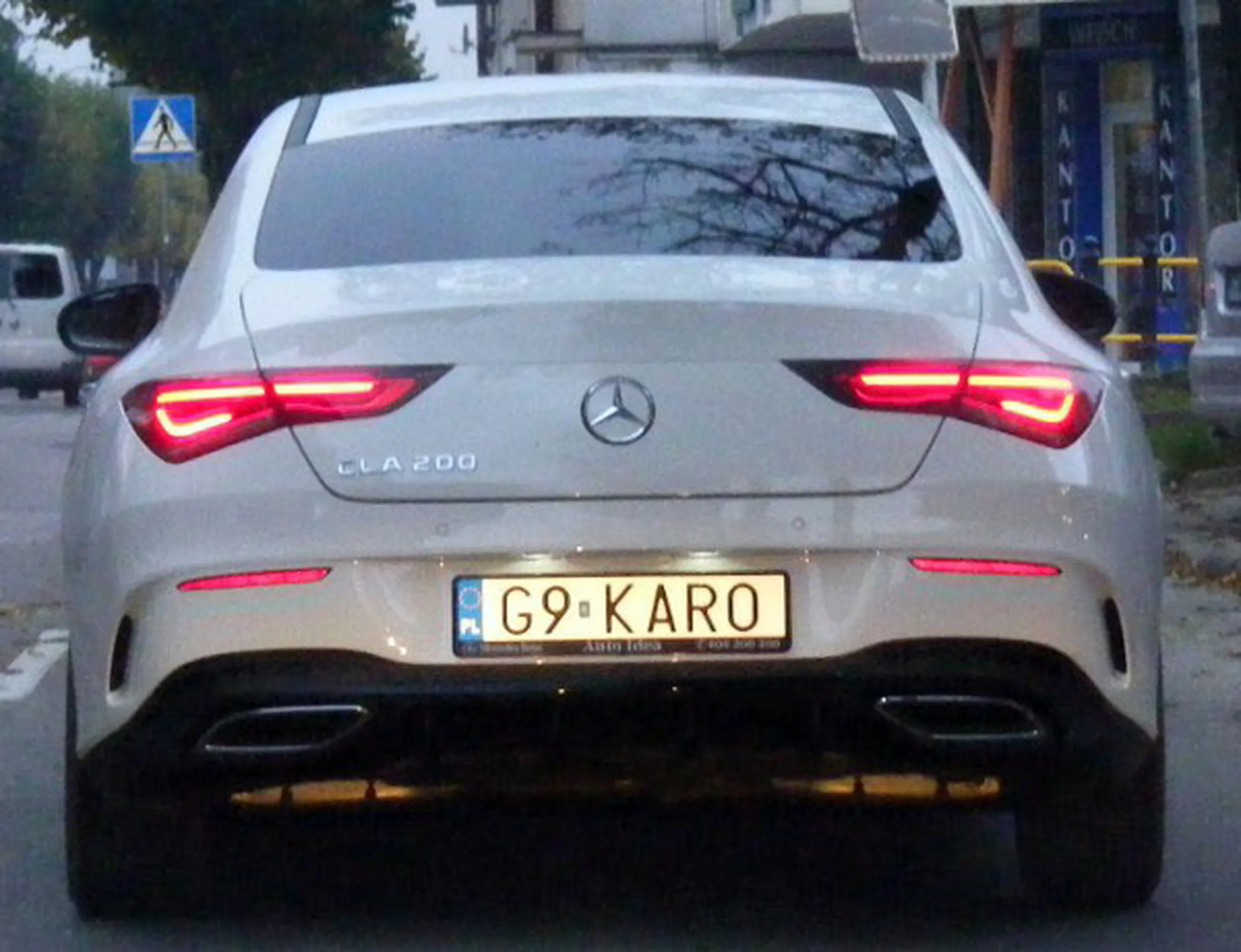 Fajny numer, blacha G9 KARO