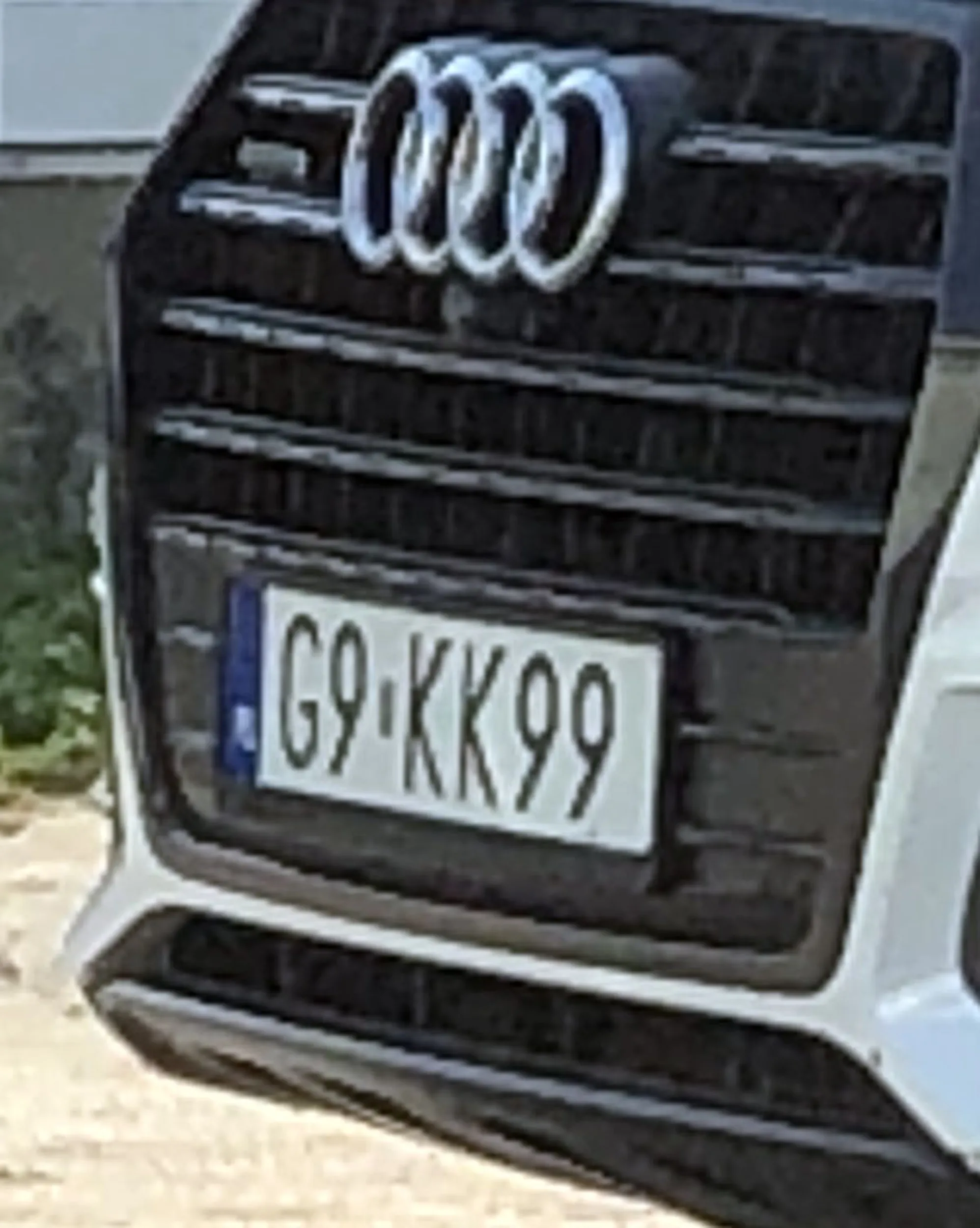 Fajny numer, blacha G9 KK99