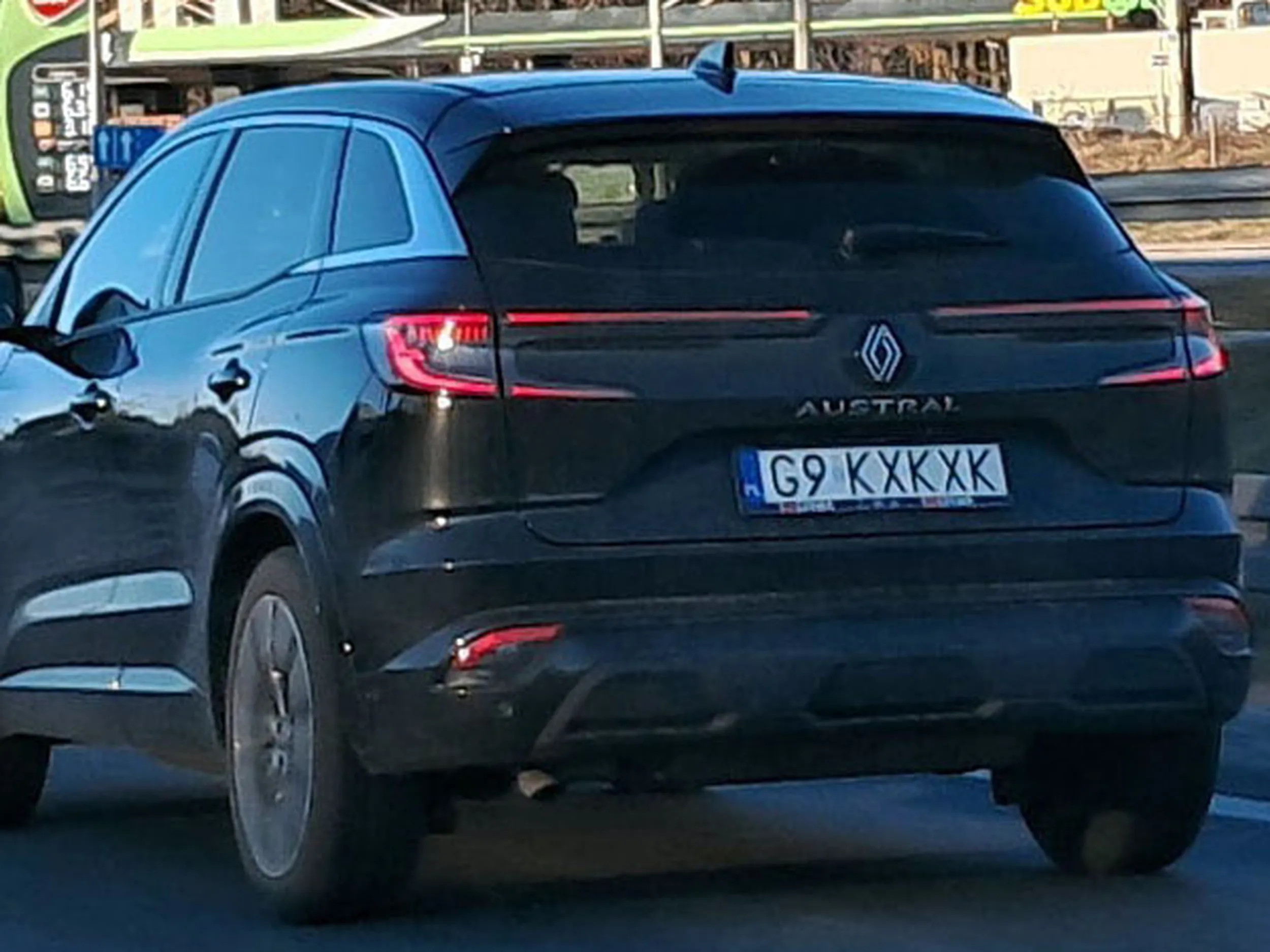 Fajny numer, blacha G9 KXKXK