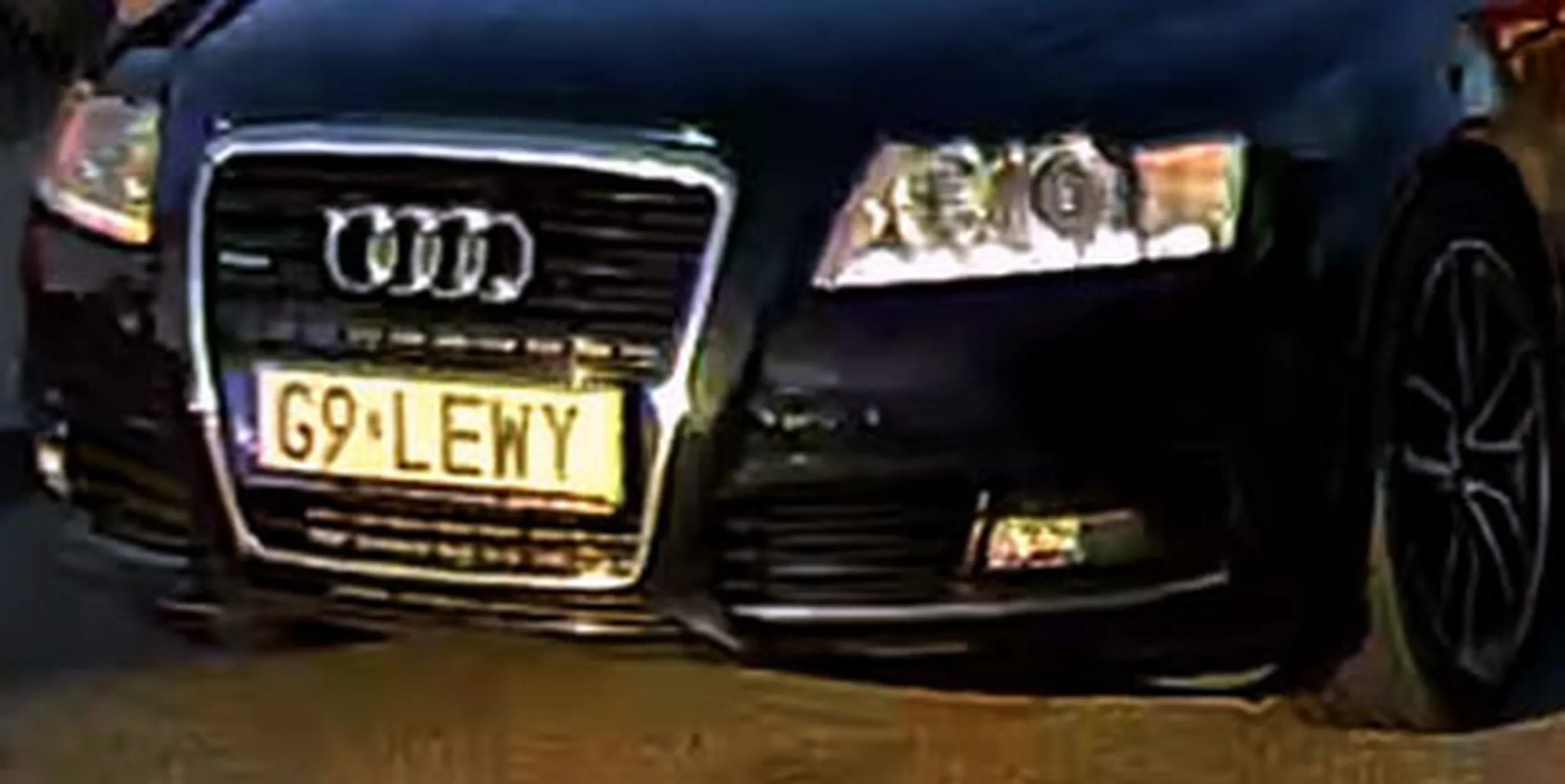 Fajny numer, blacha G9 LEWY