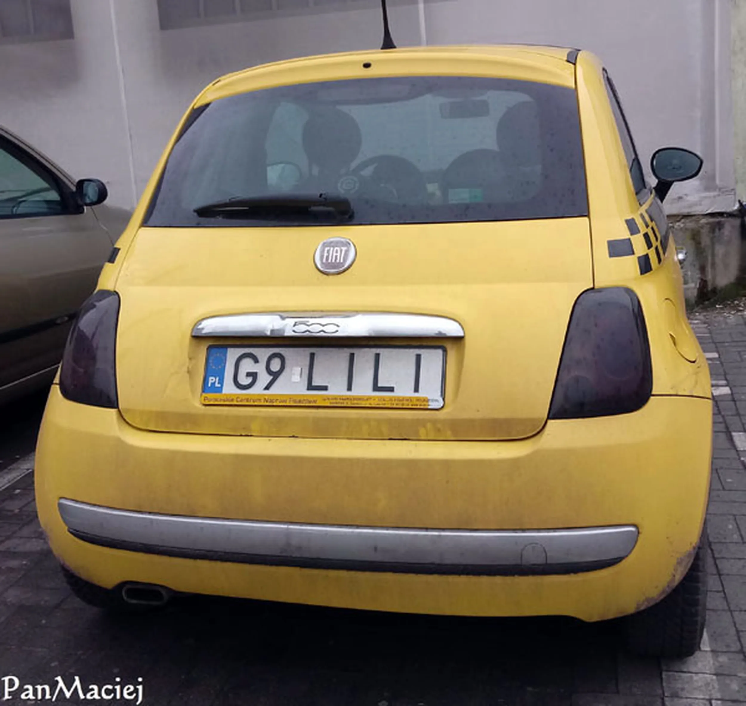 Fajny numer, blacha G9 LILI