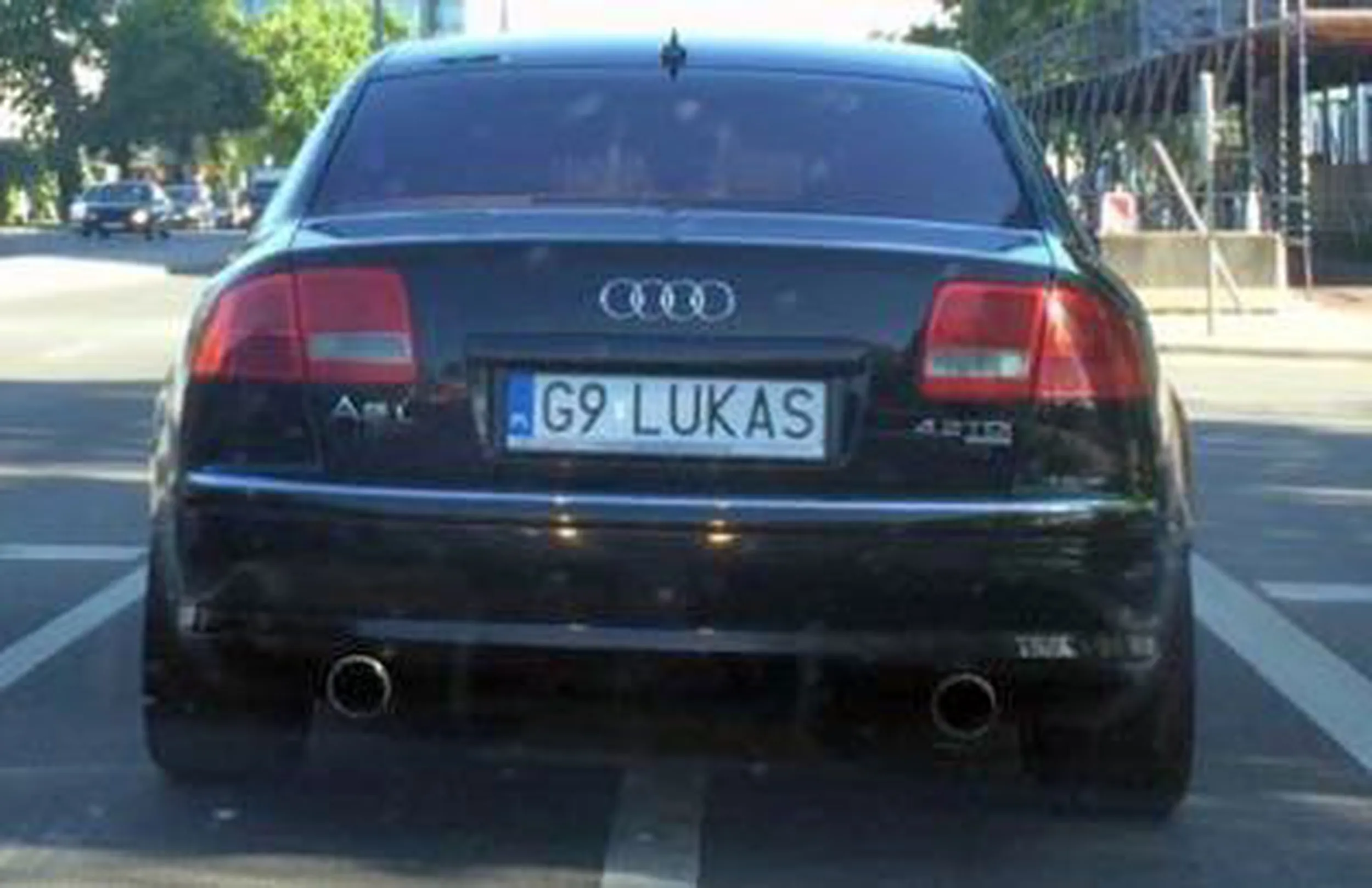 Fajny numer, blacha G9 LUKAS