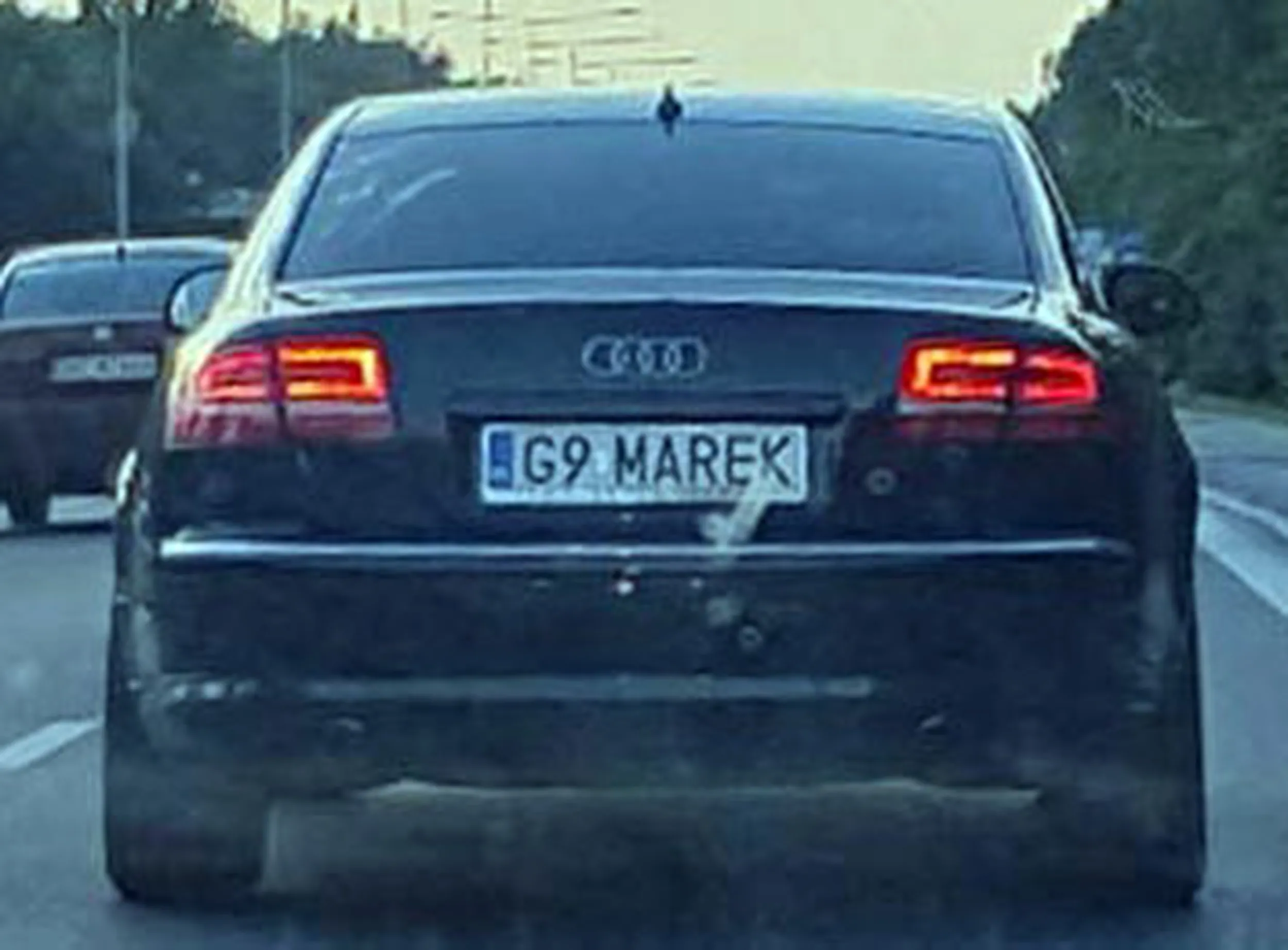 Fajny numer, blacha G9 MAREK