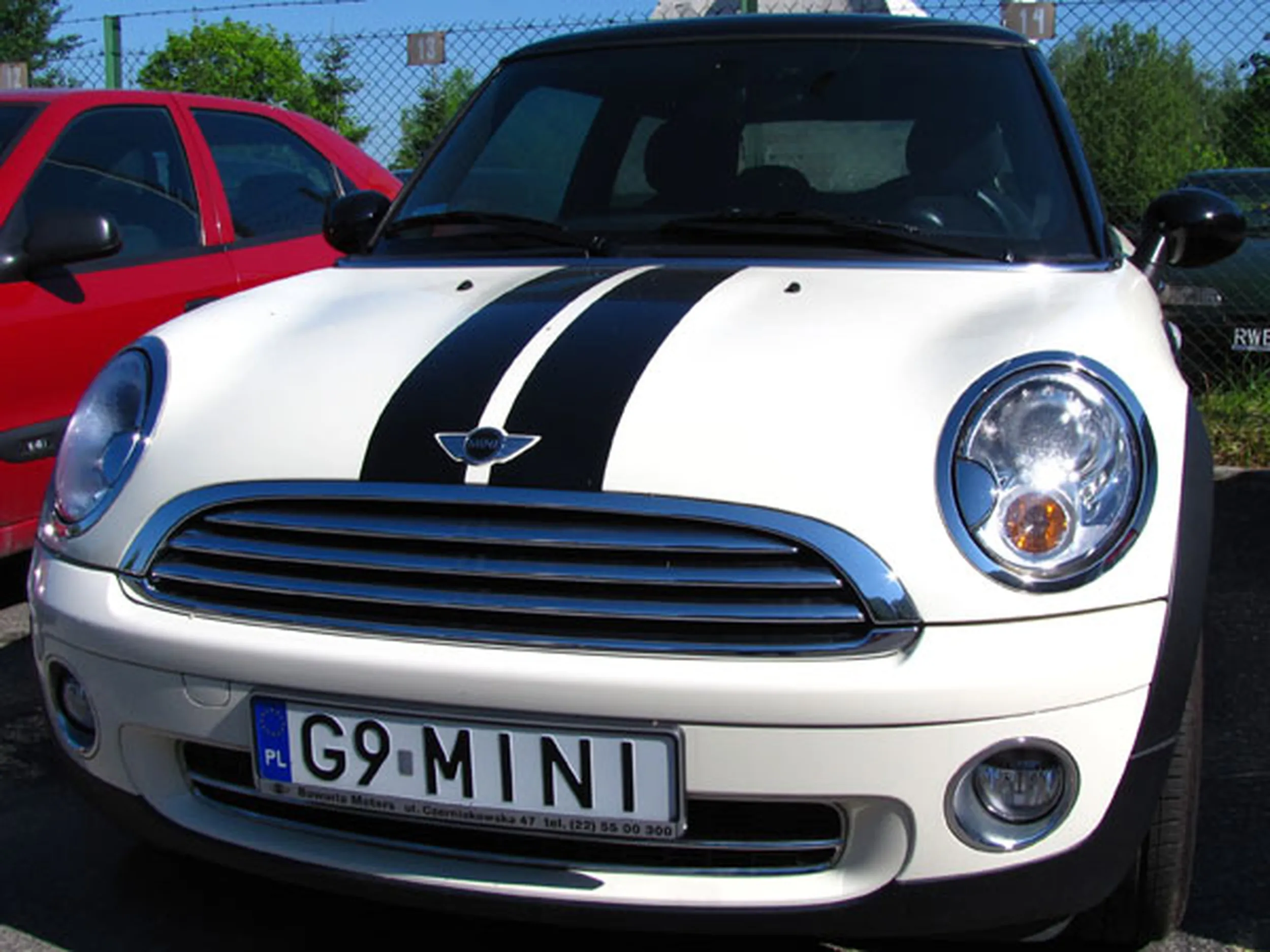 Fajny numer, blacha G9 MINI