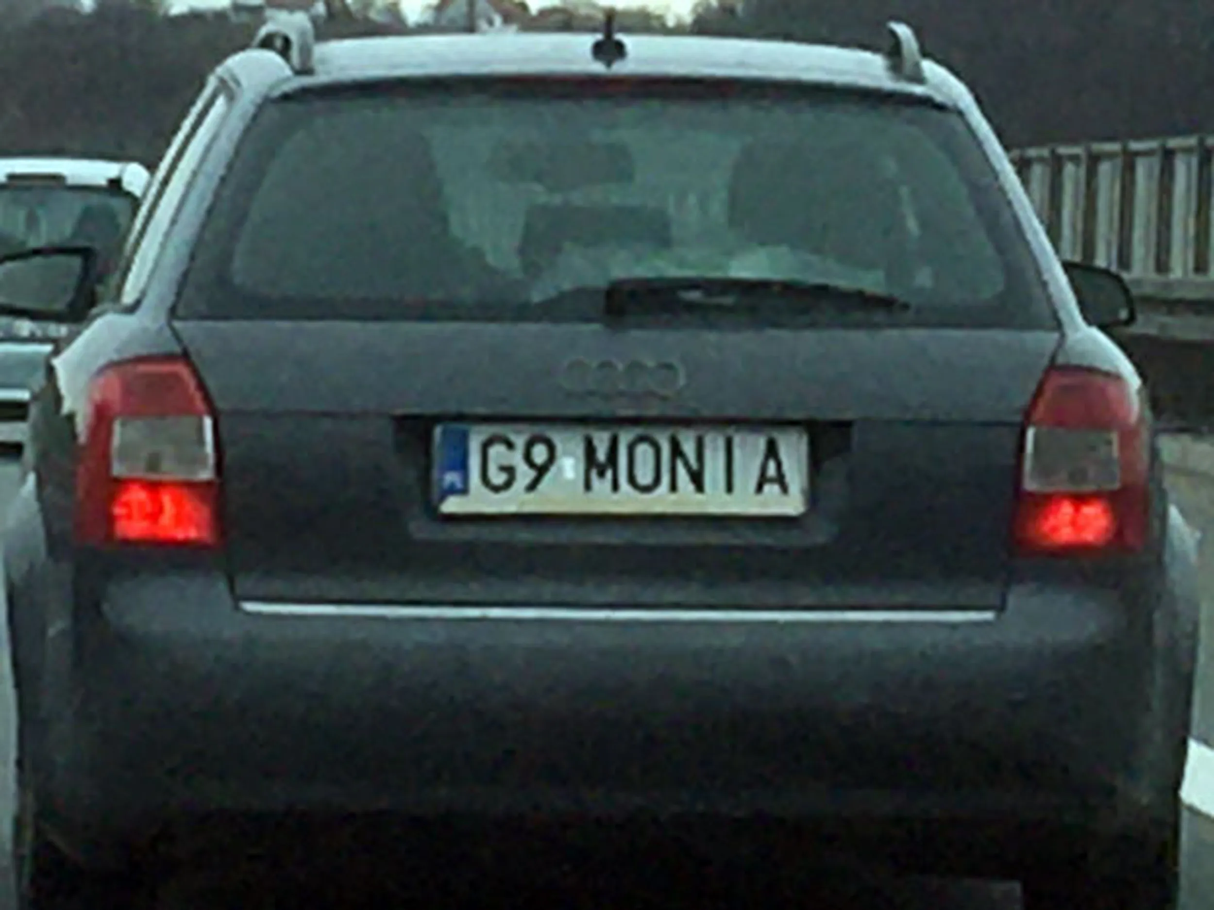 Fajny numer, blacha G9 MONIA