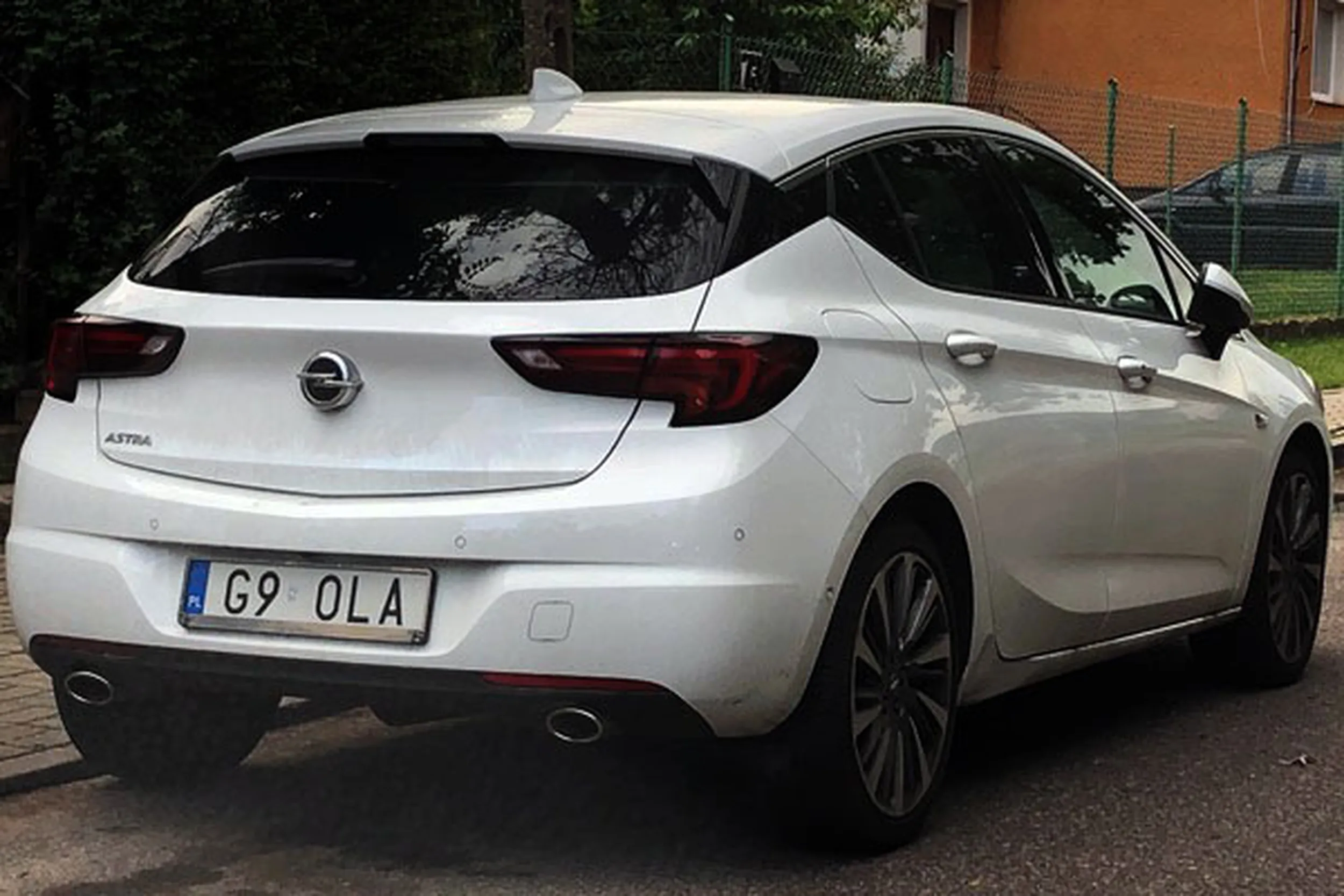 Fajny numer, blacha G9 OLA