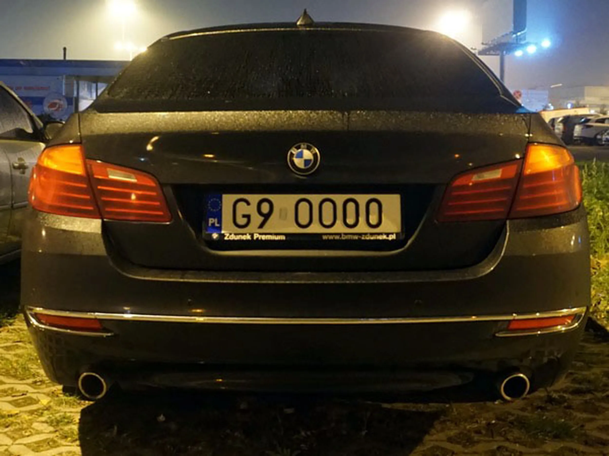 Fajny numer, blacha G9 OO00