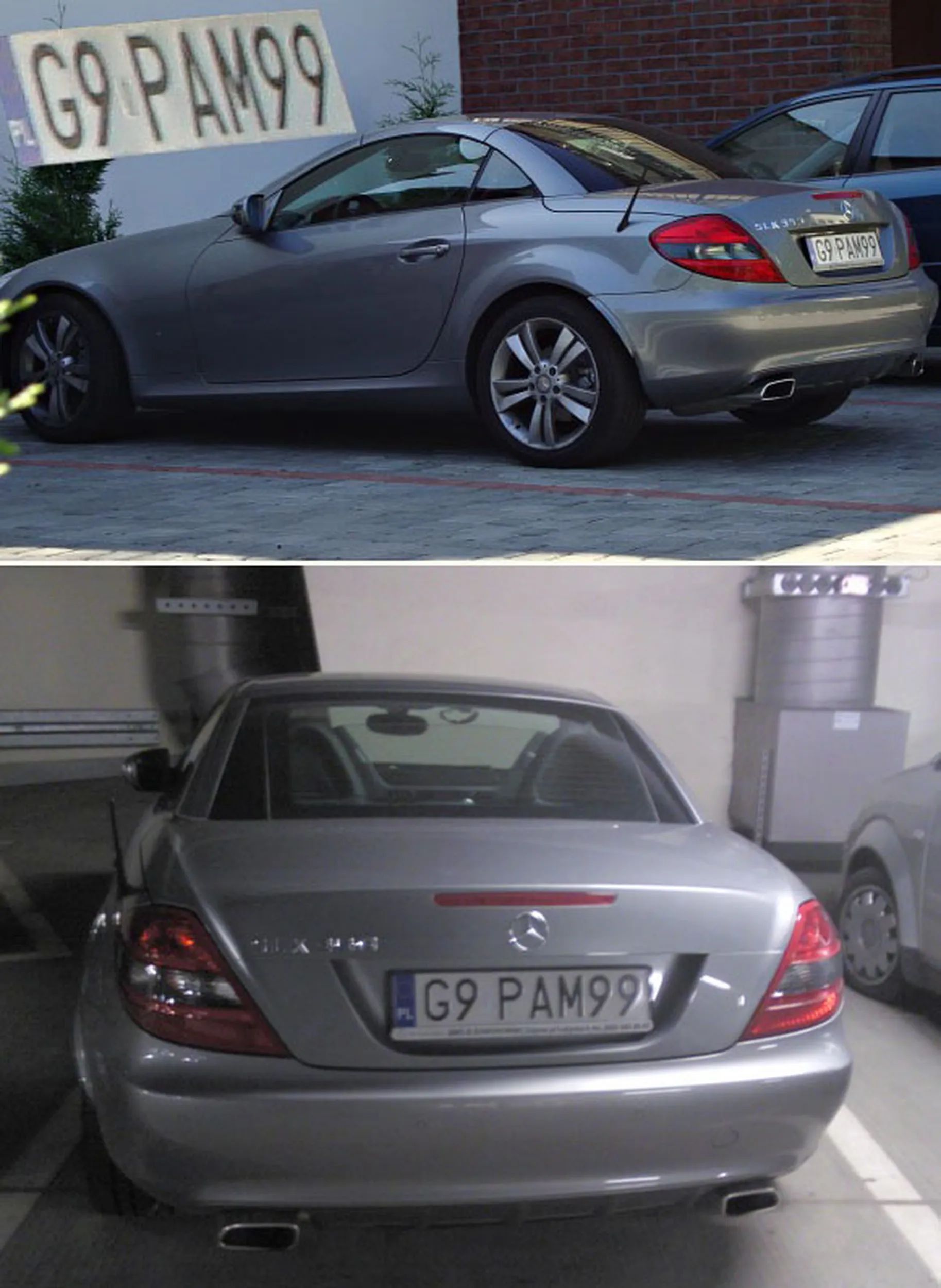 Fajny numer, blacha G9 PAM99