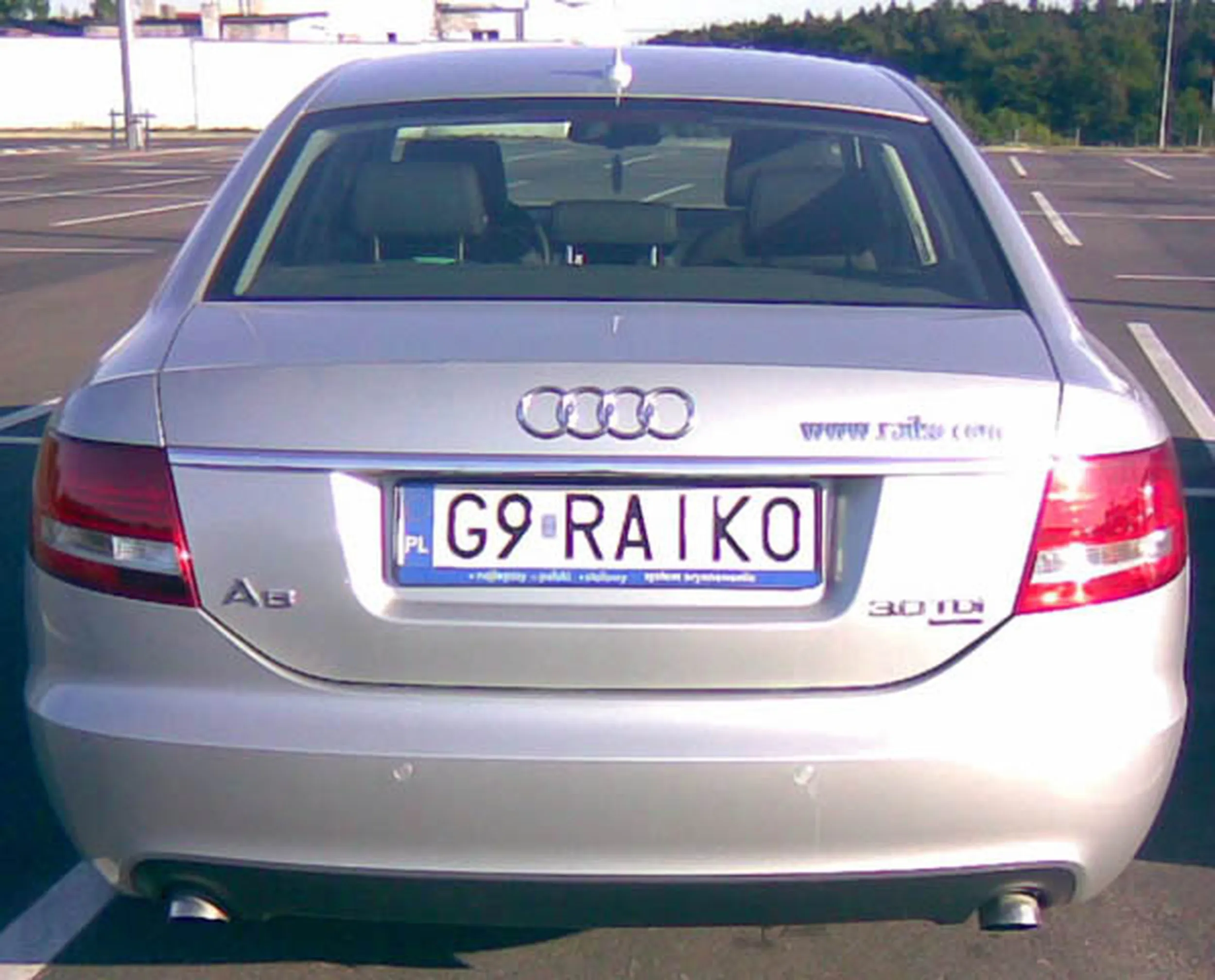 Fajny numer, blacha G9 RAIKO