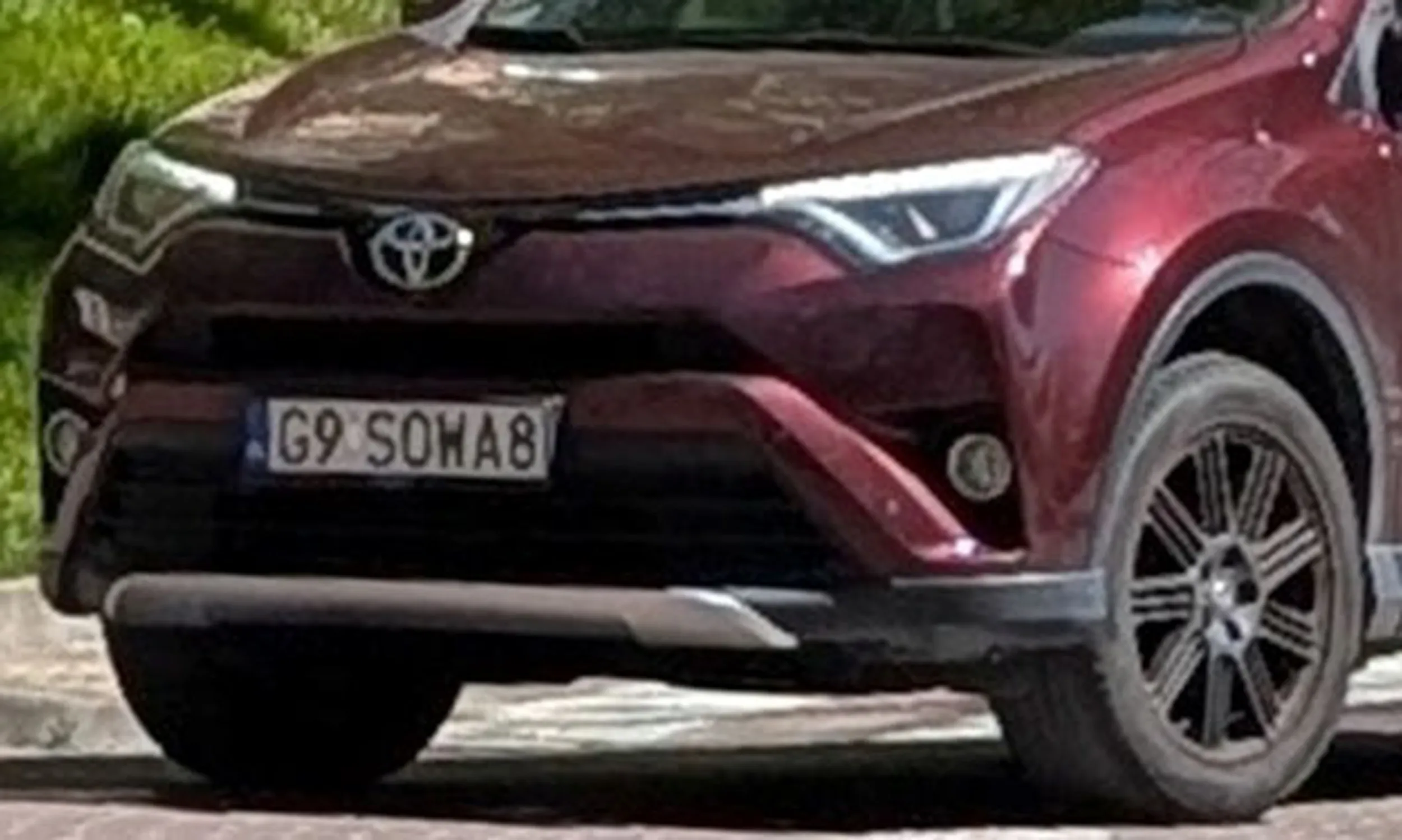 Fajny numer, blacha G9 SOWA8