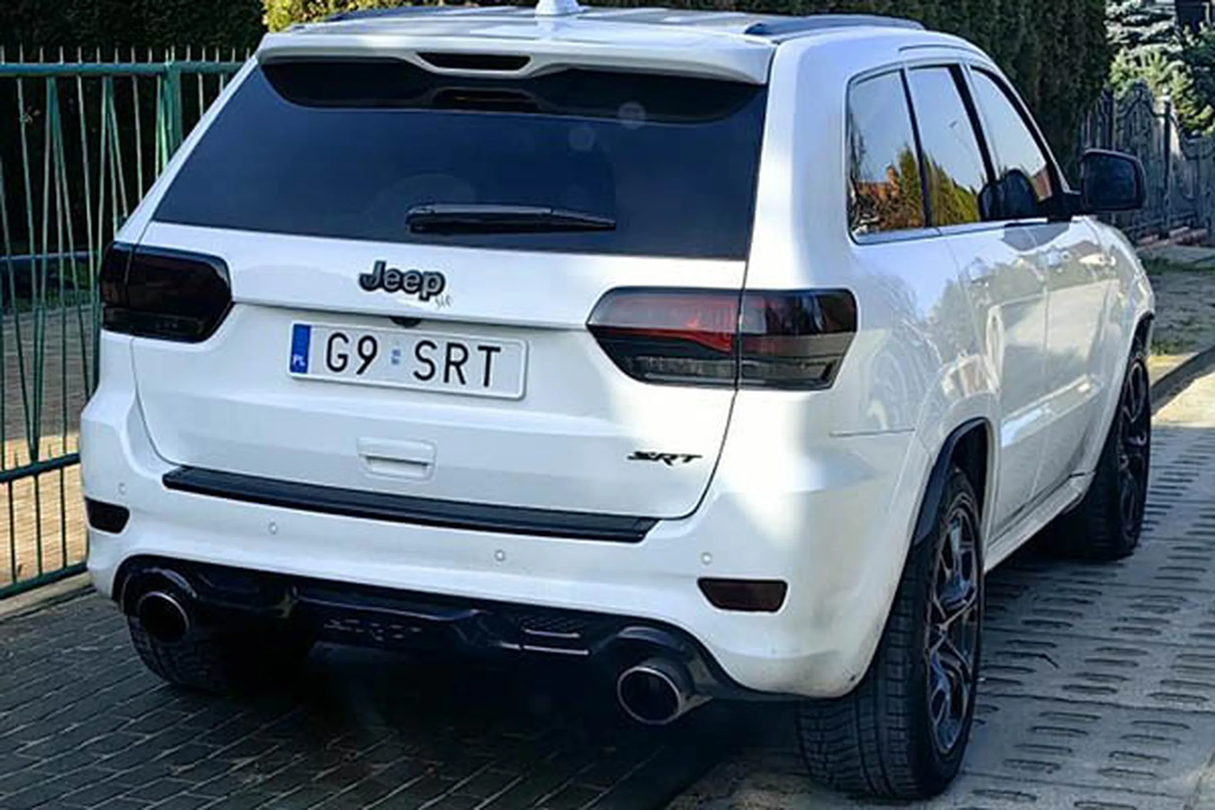 Fajny numer, blacha G9 SRT