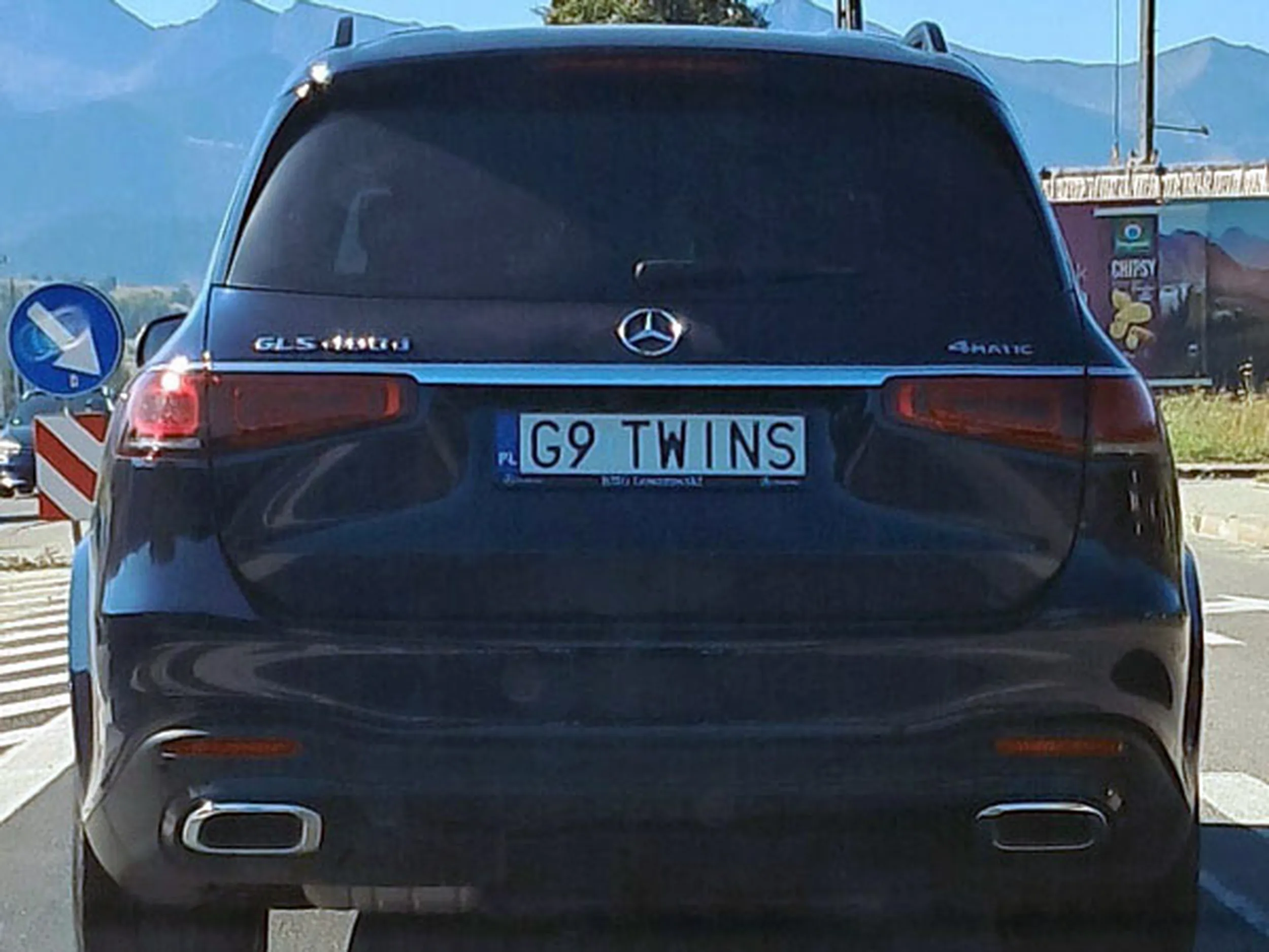 Fajny numer, blacha G9 TWINS