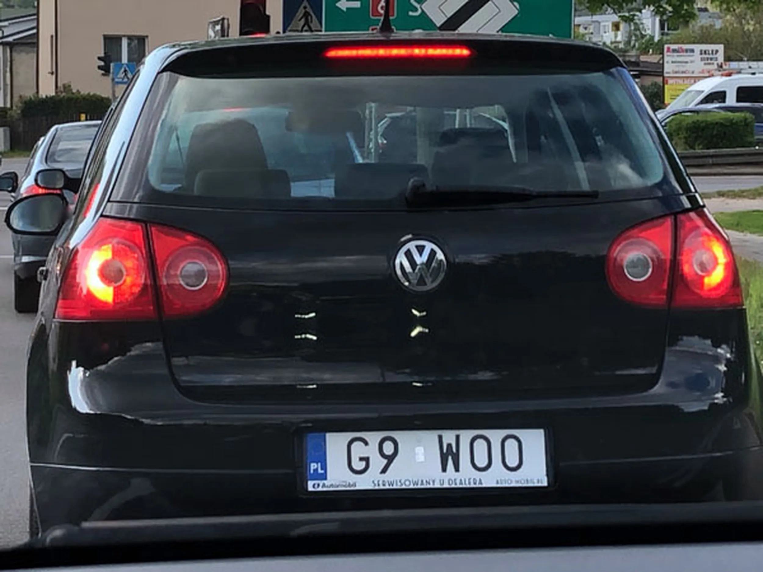 Fajny numer, blacha G9 WOO