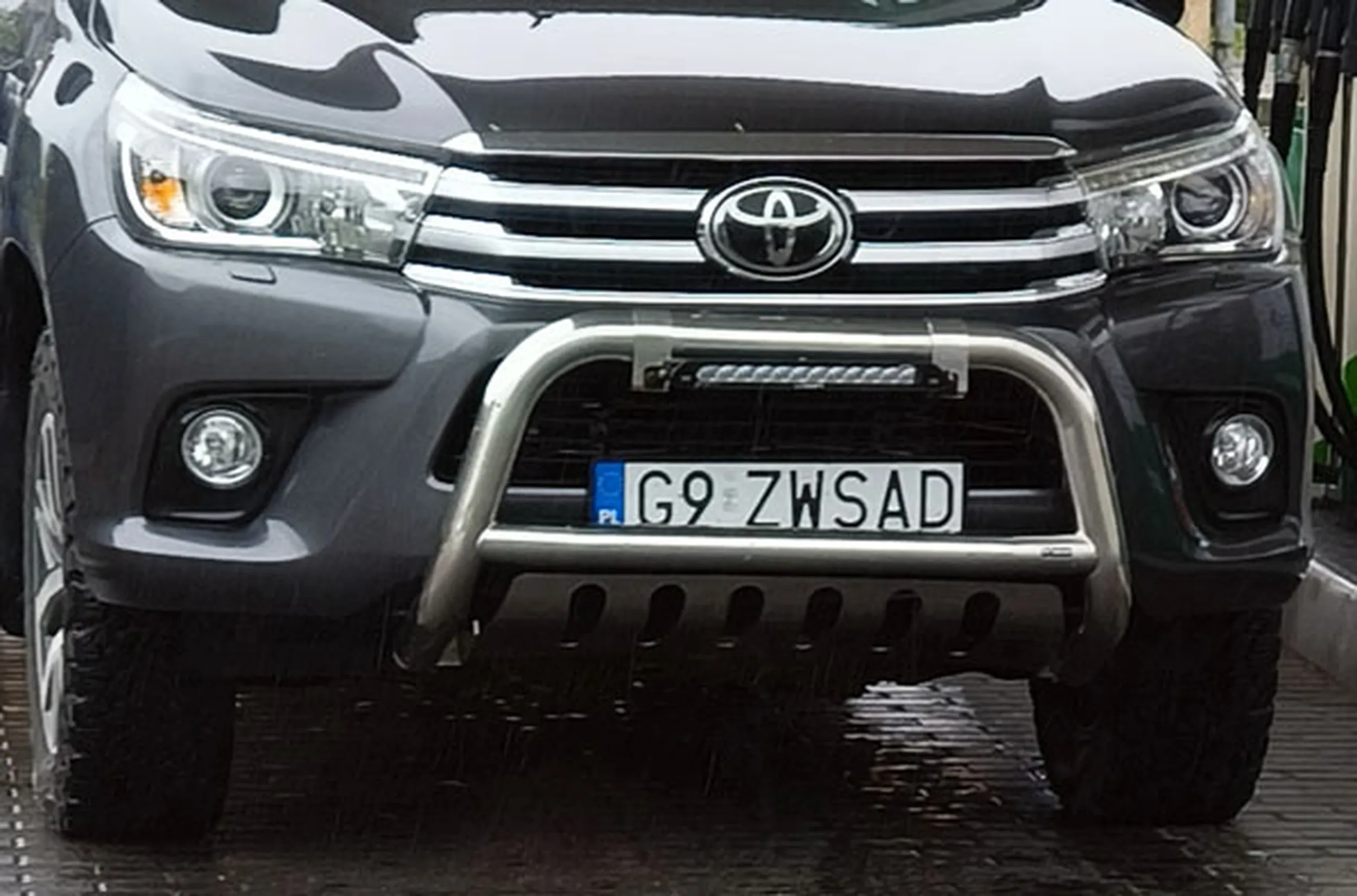 Fajny numer, blacha G9 ZWSAD