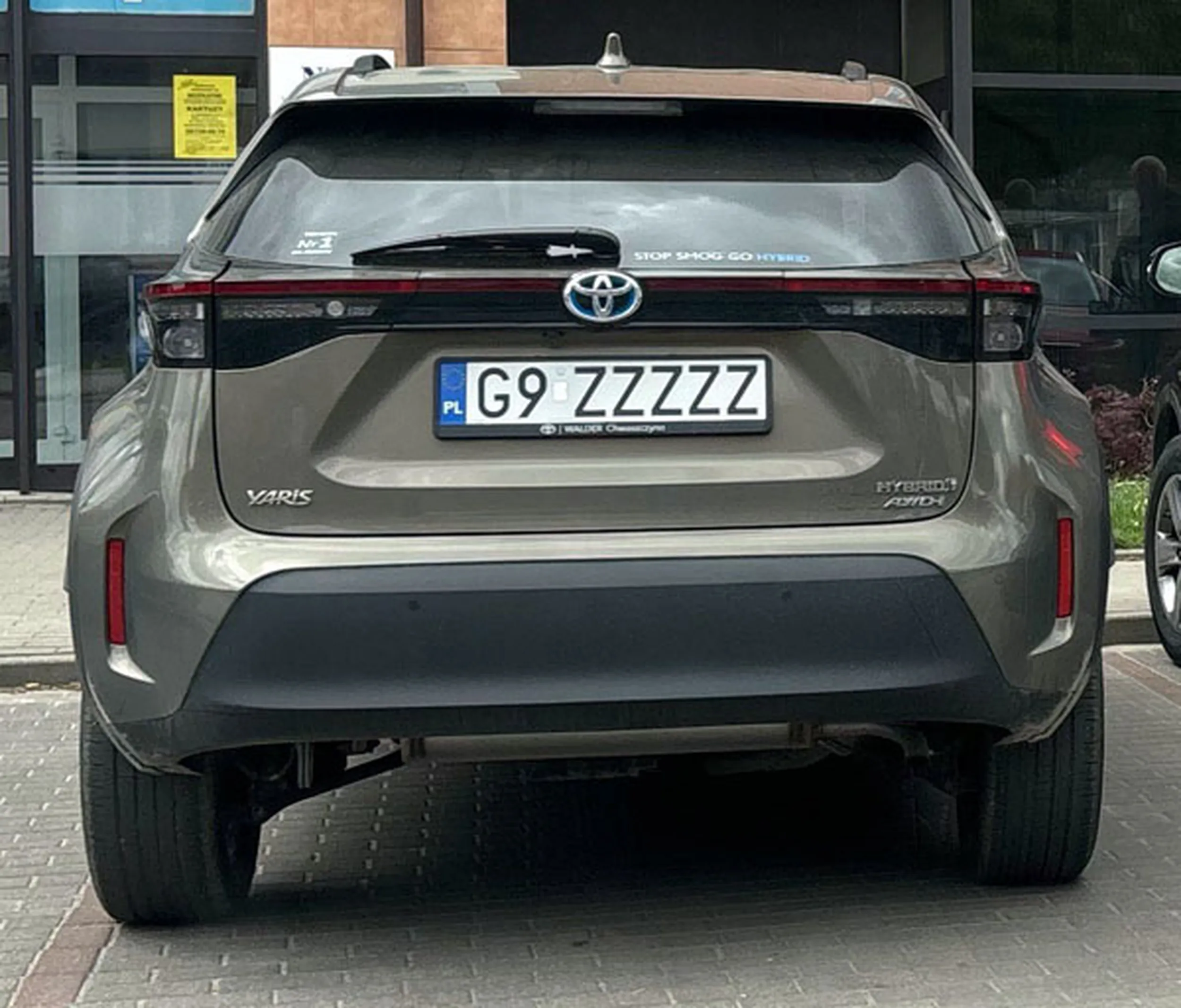 Fajny numer, blacha G9 ZZZZZ