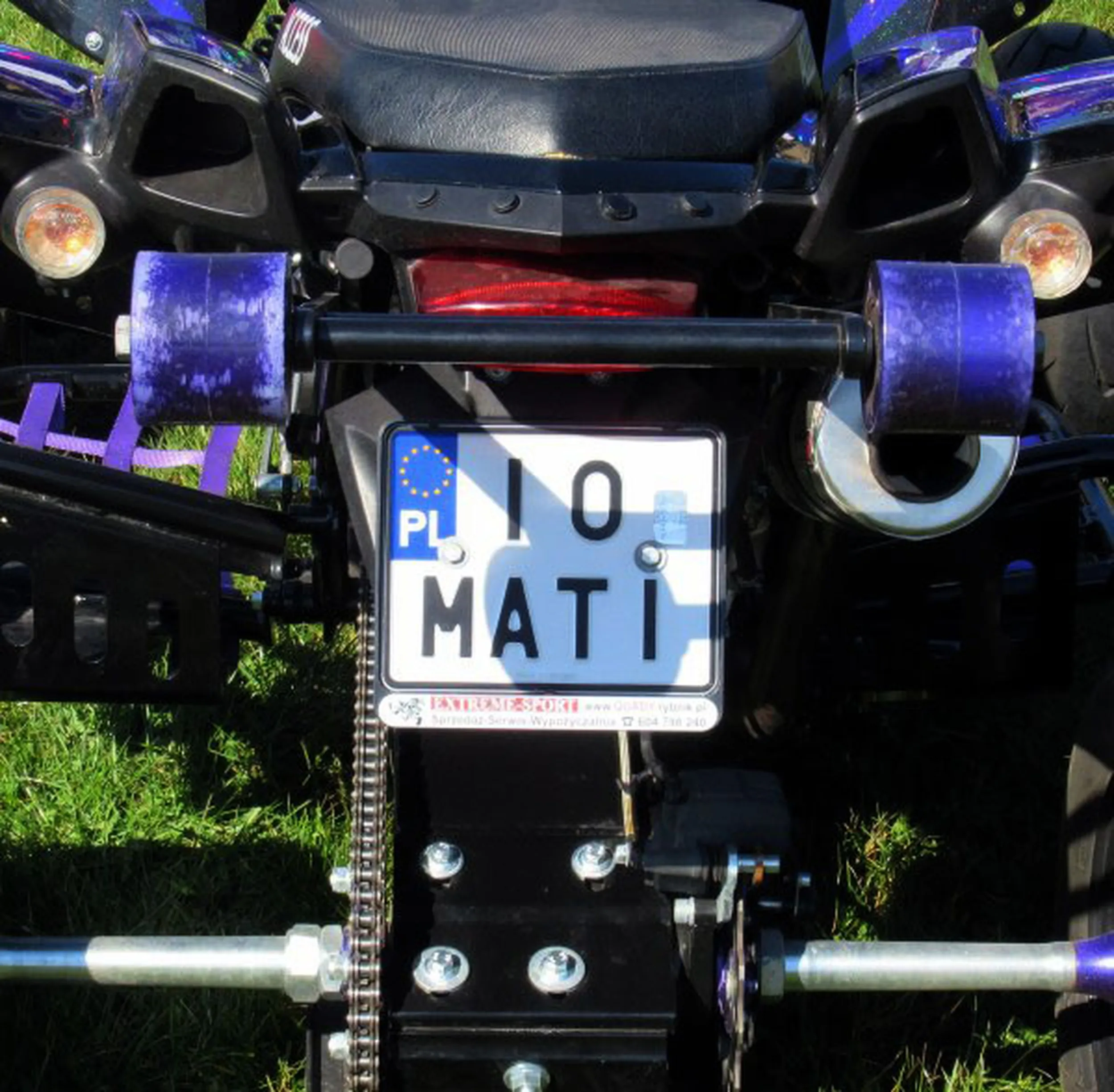 Fajny numer, blacha I0 MATI