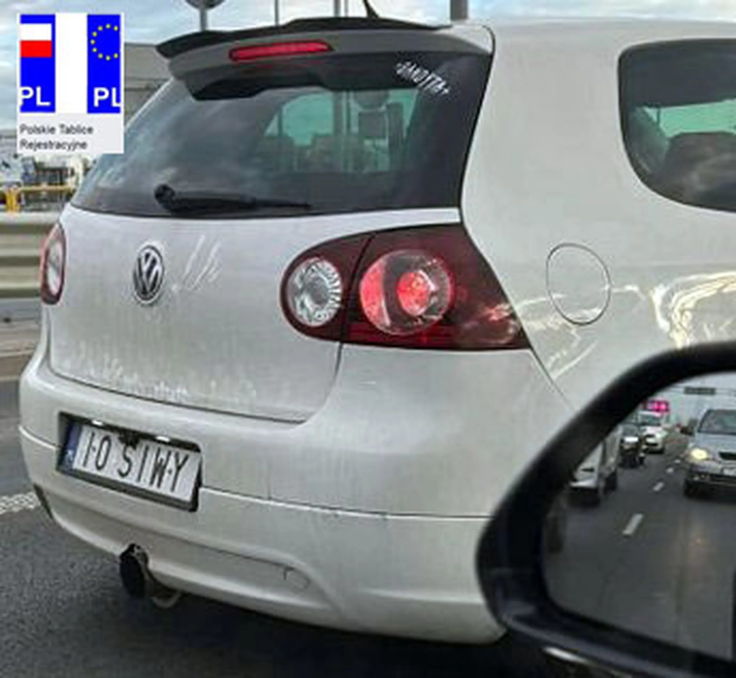 Fajny numer, blacha I0 SIWY