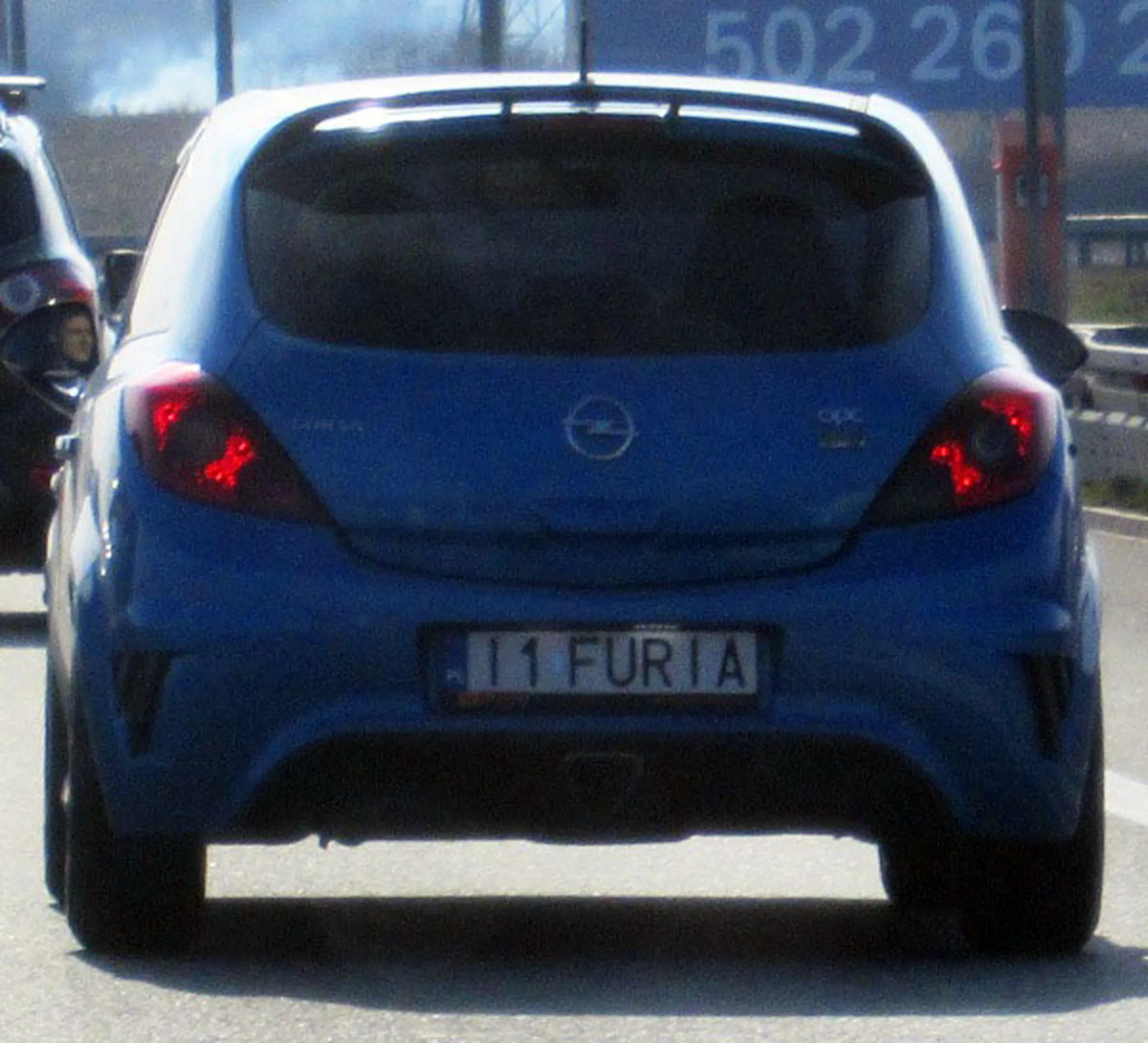 Fajny numer, blacha I1 FURIA