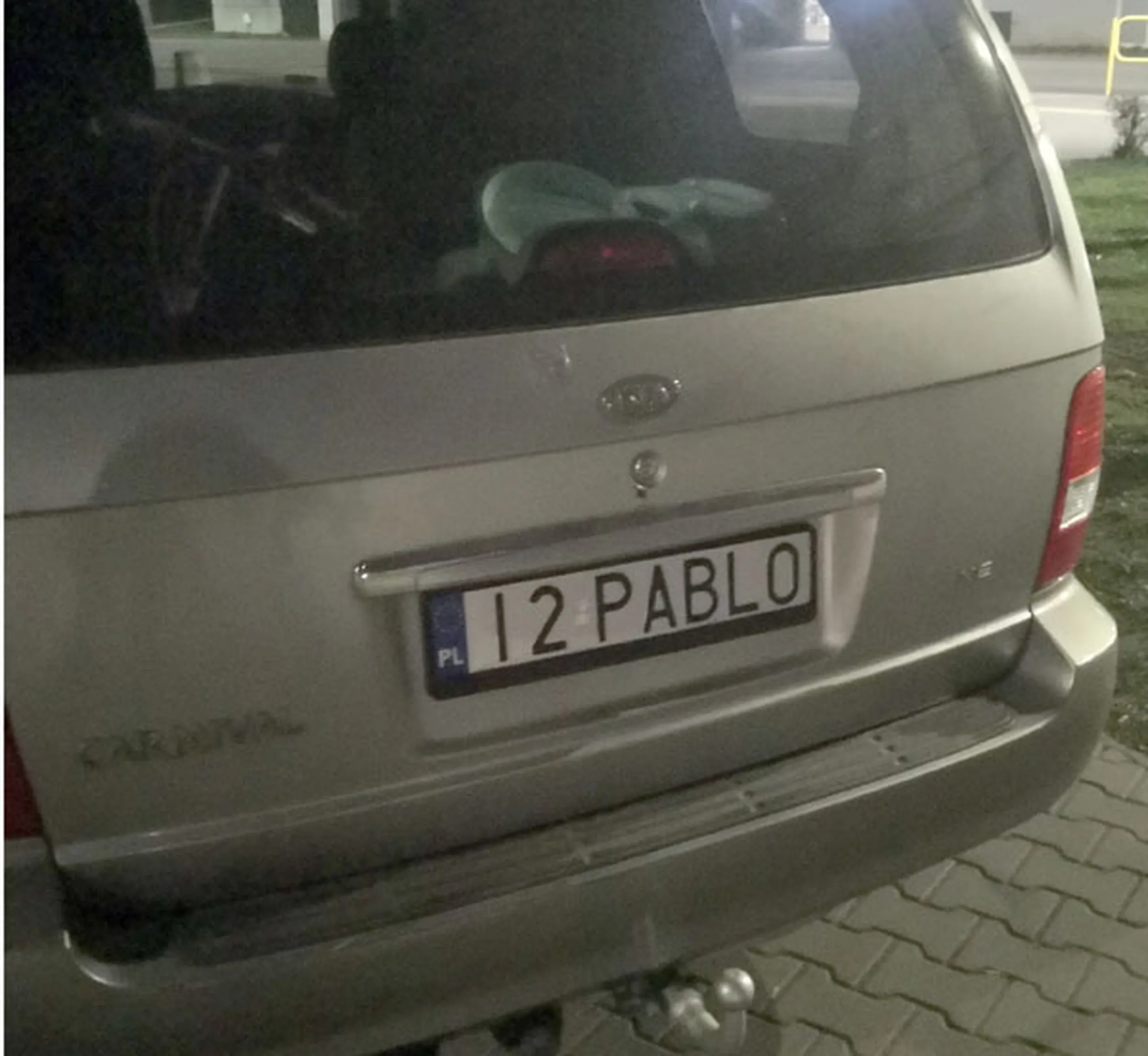 Fajny numer, blacha I2 PABLO