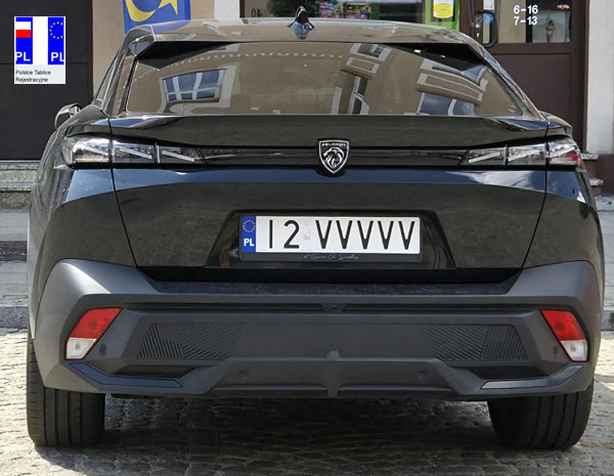 Fajny numer, blacha I2 VVVVV