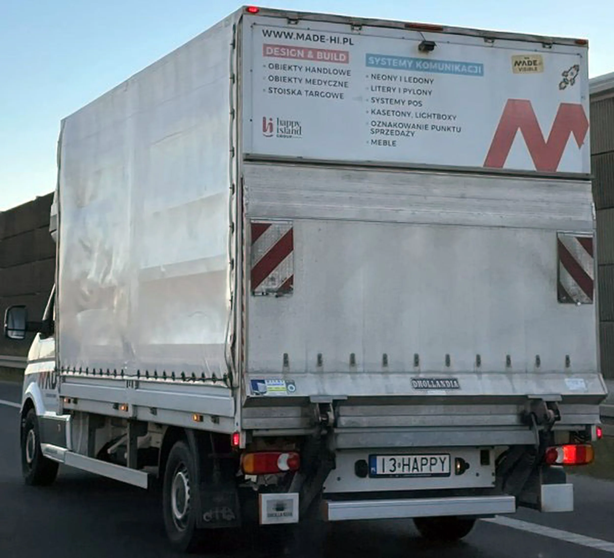 Fajny numer, blacha I3 HAPPY