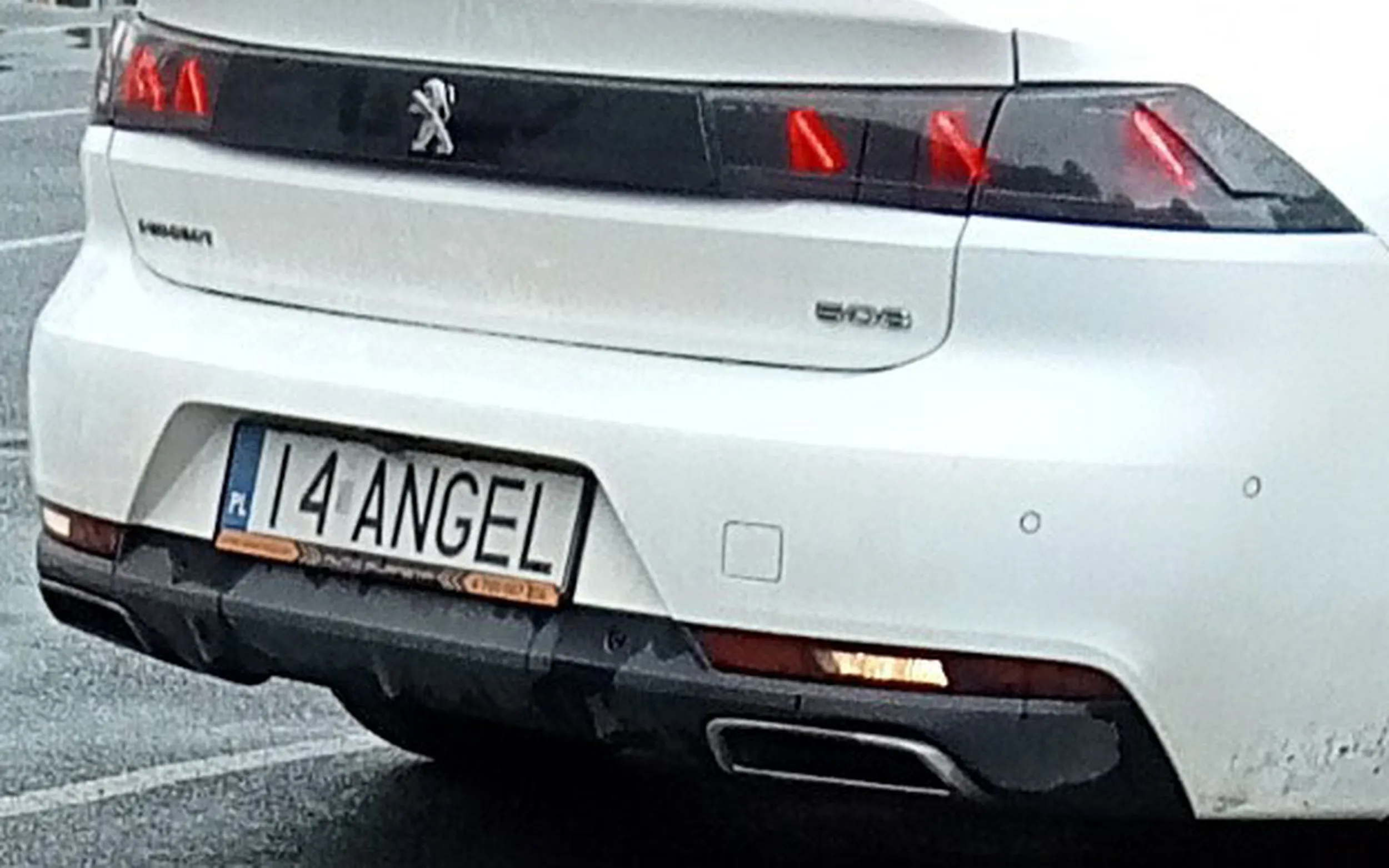 Fajny numer, blacha I4 ANGEL