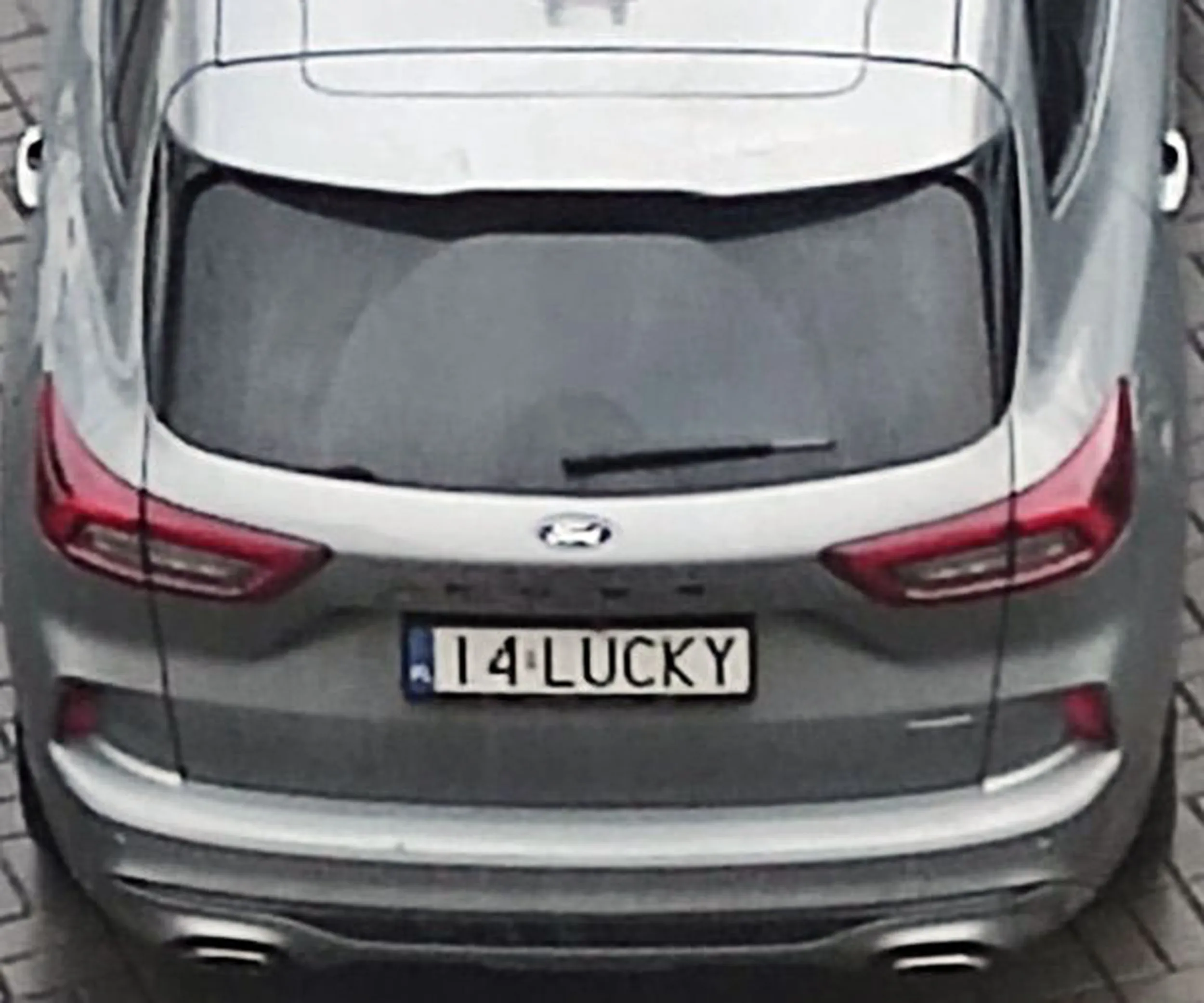 Fajny numer, blacha I4 LUCKY