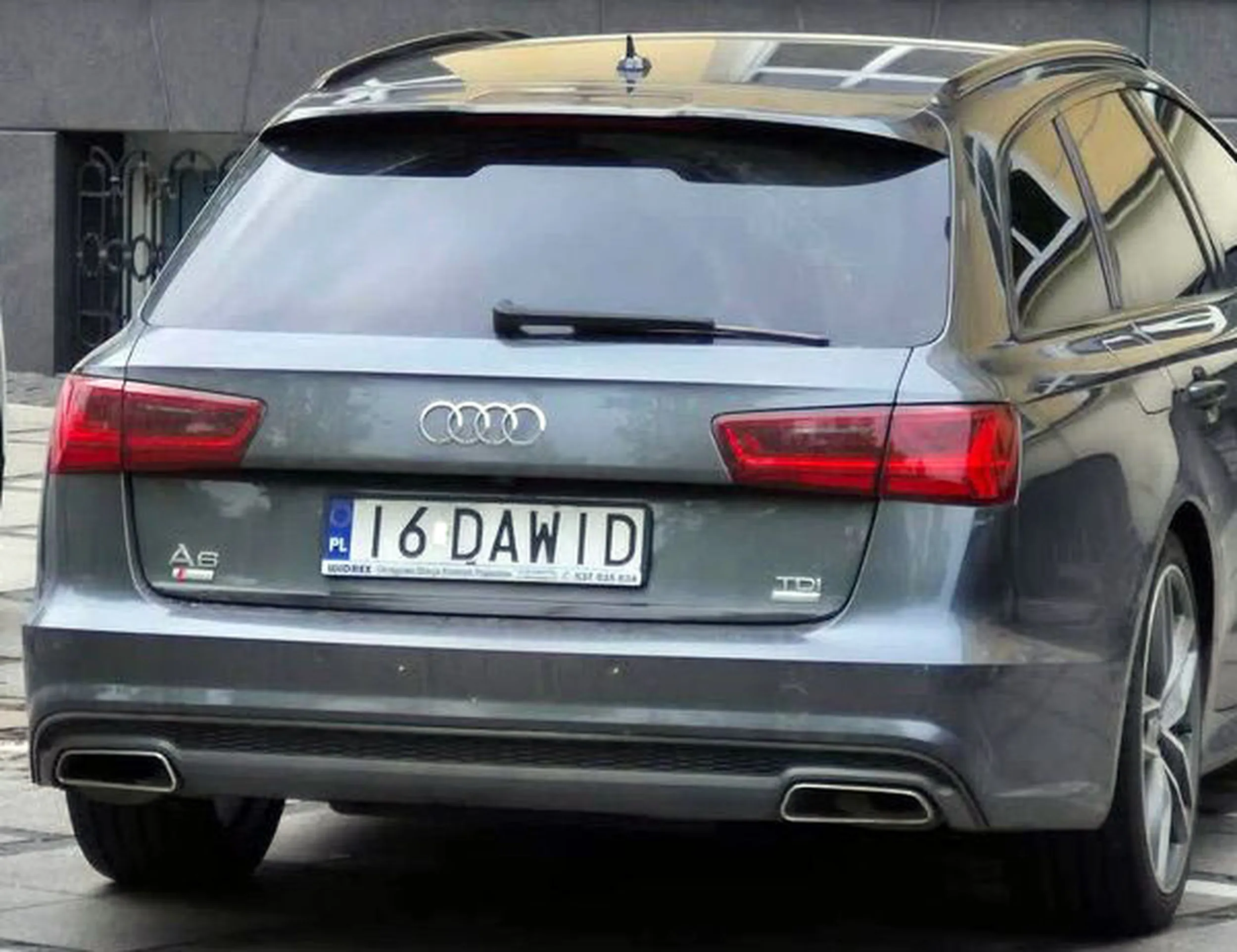 Fajny numer, blacha I6 DAWID