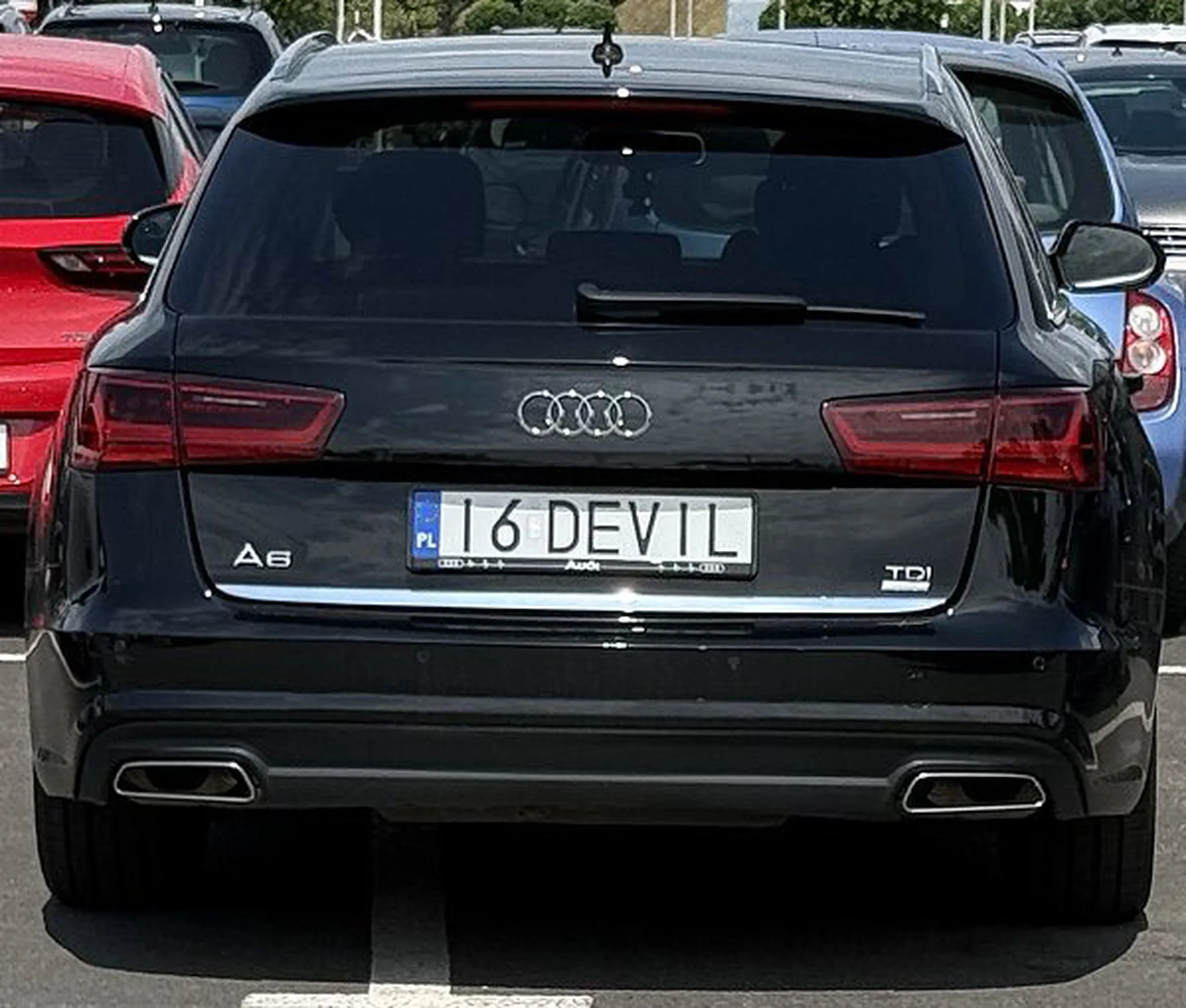 Fajny numer, blacha I6 DEVIL