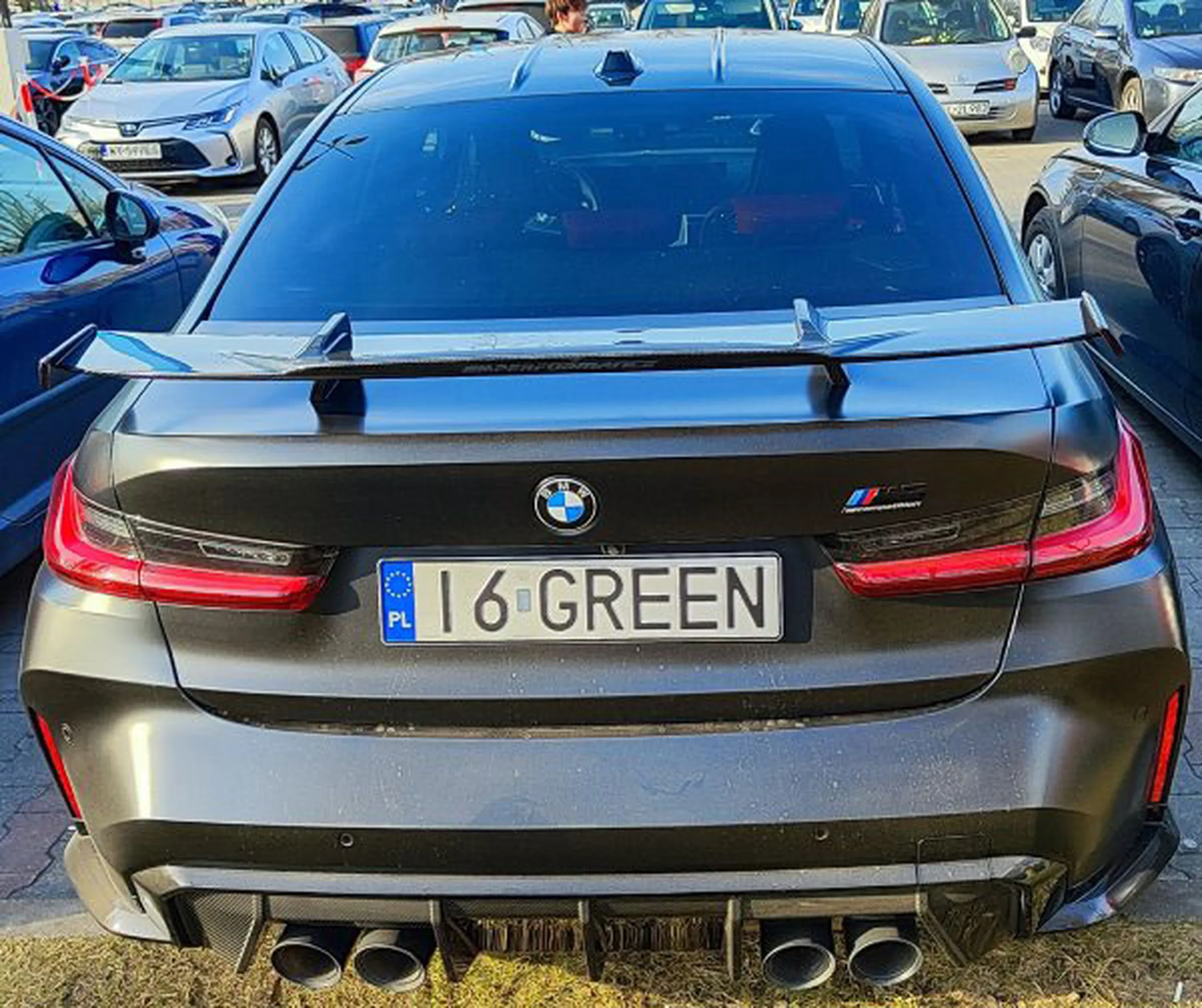 Fajny numer, blacha I6 GREEN