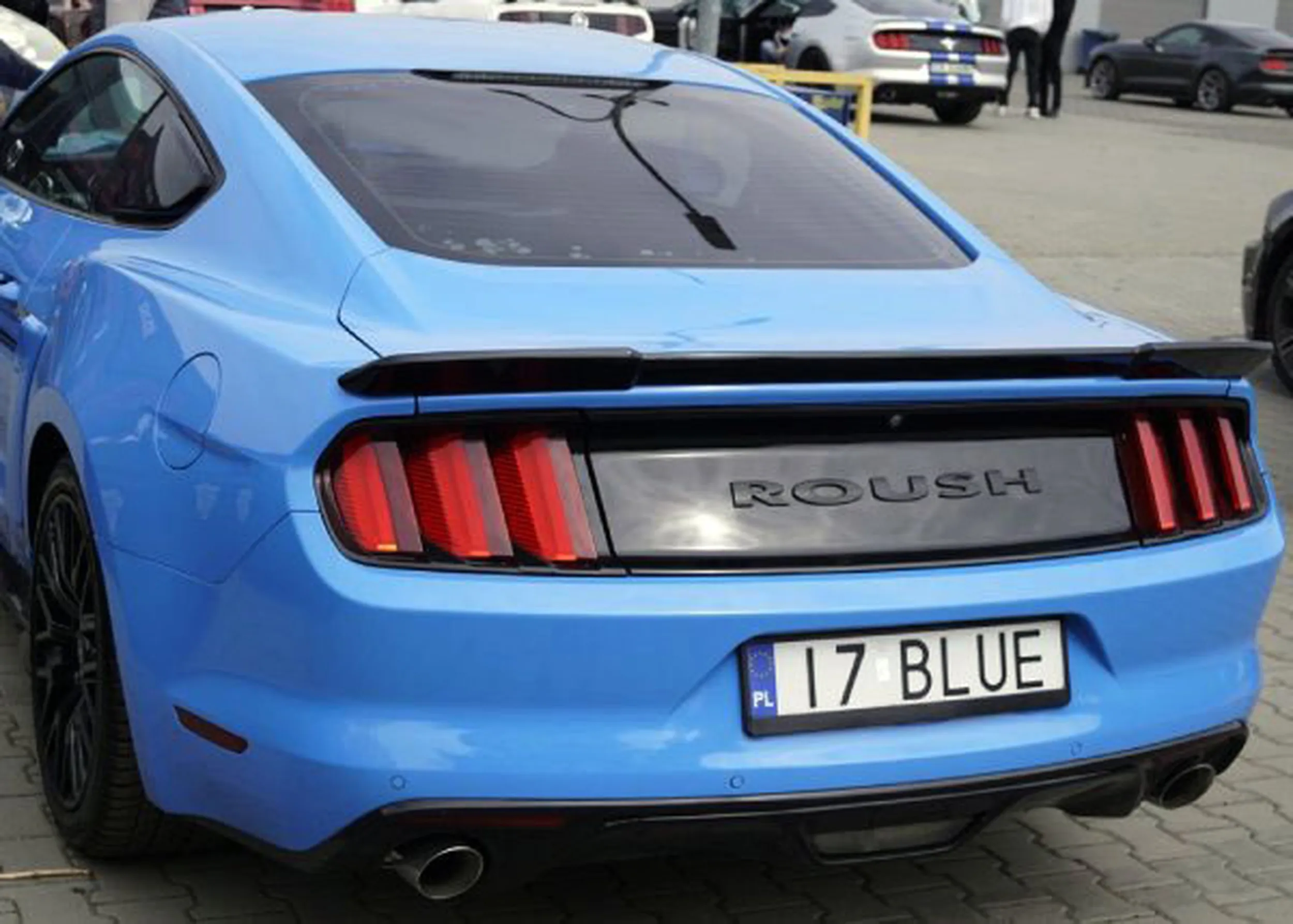 Fajny numer, blacha I7 BLUE