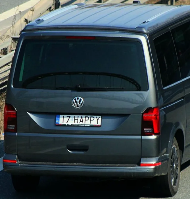 Fajny numer, blacha I7 HAPPY