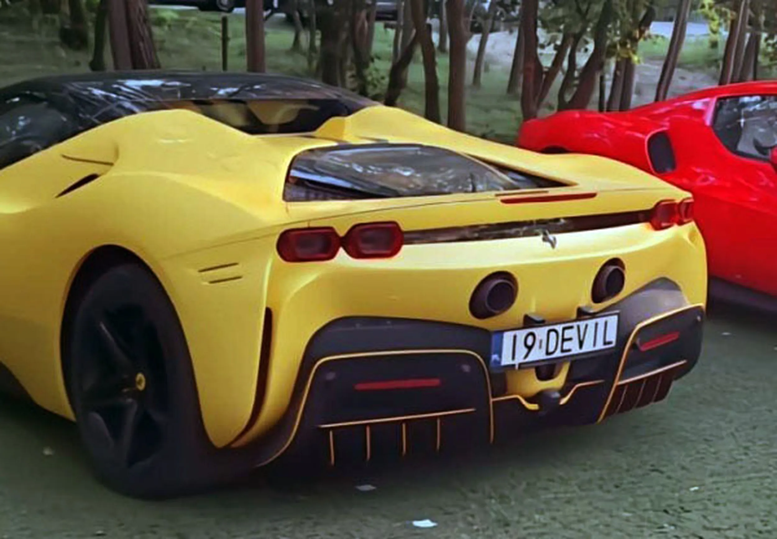 Fajny numer, blacha I9 DEVIL