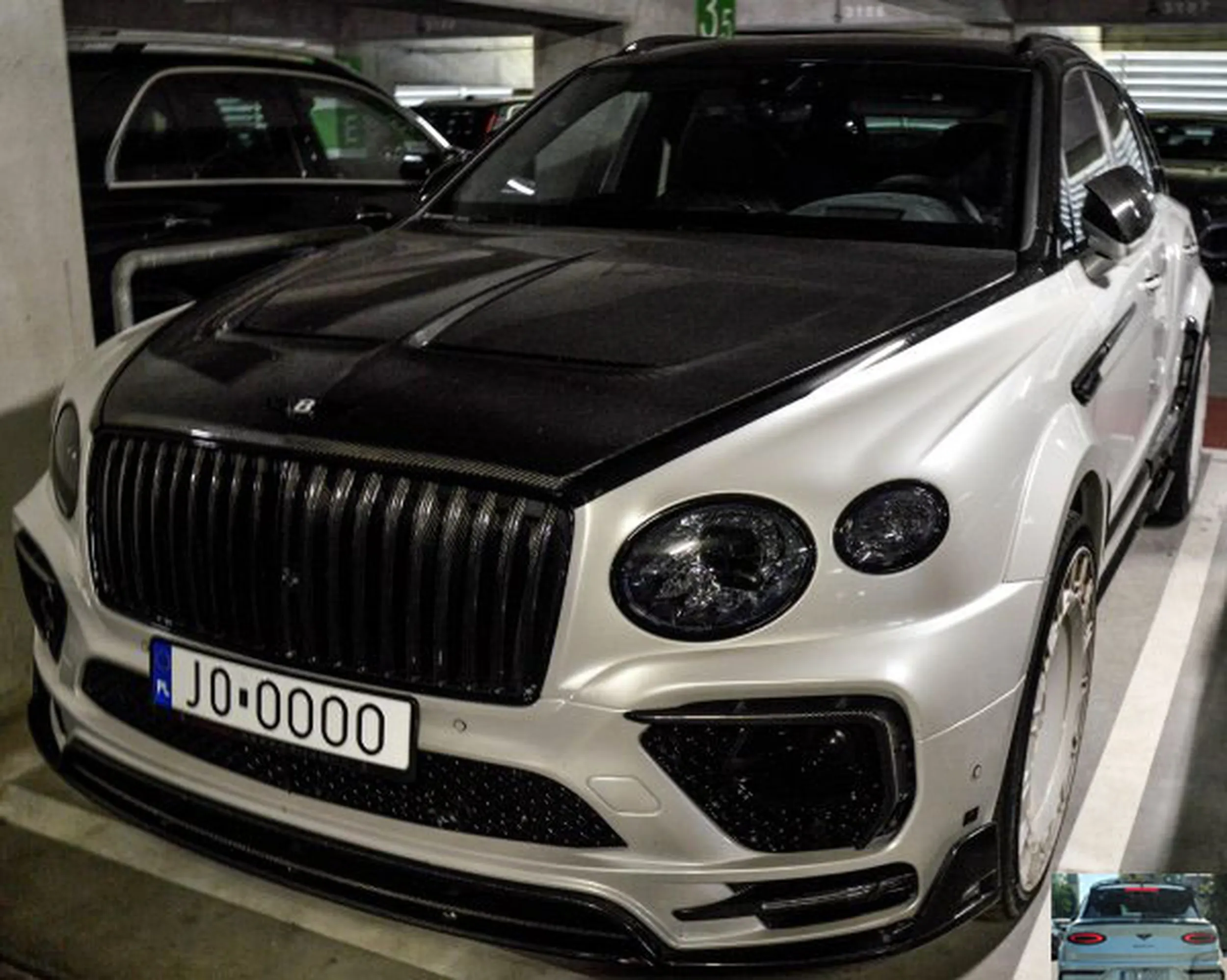 Fajny numer, blacha J0 OOOO