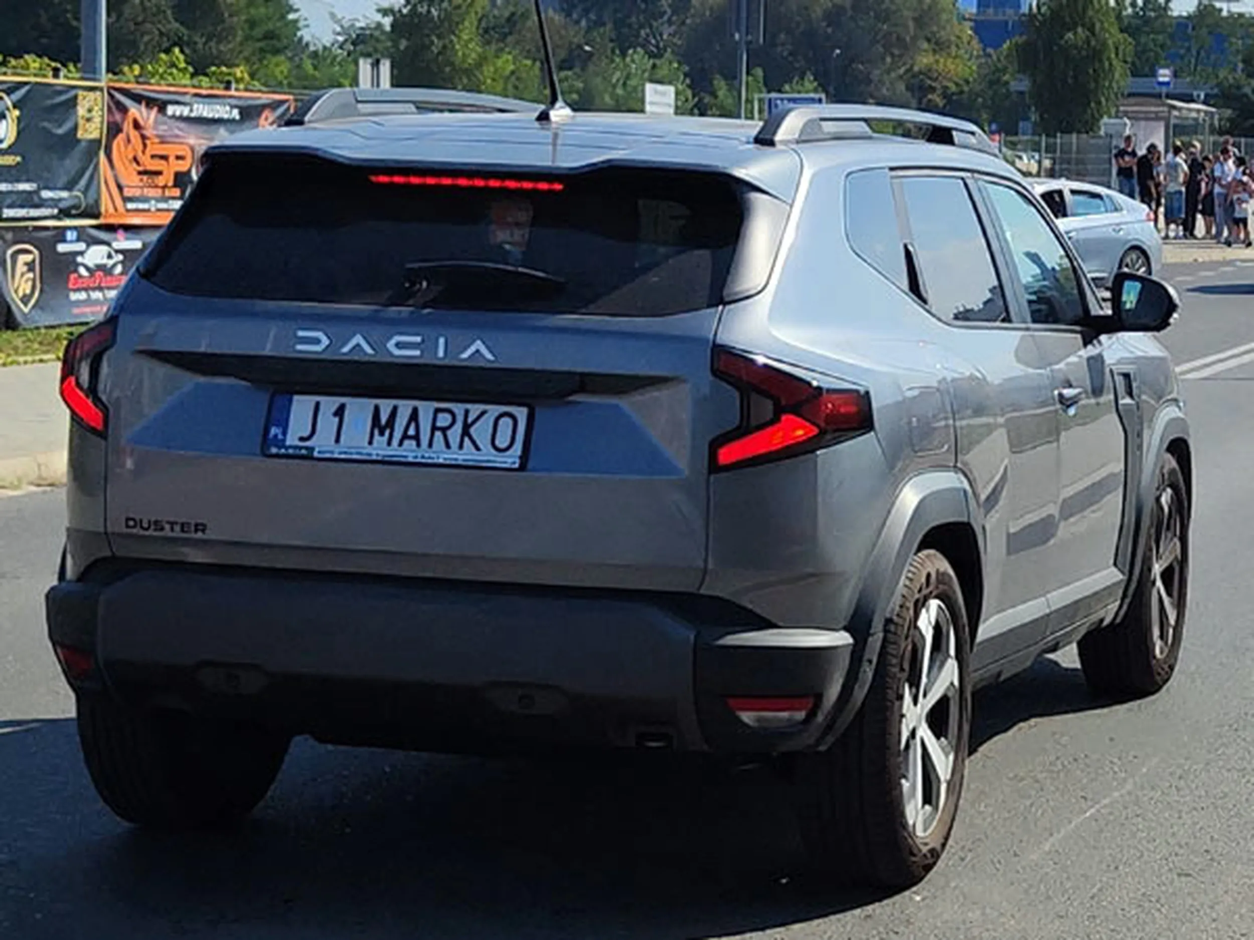 Fajny numer, blacha J1 MARKO