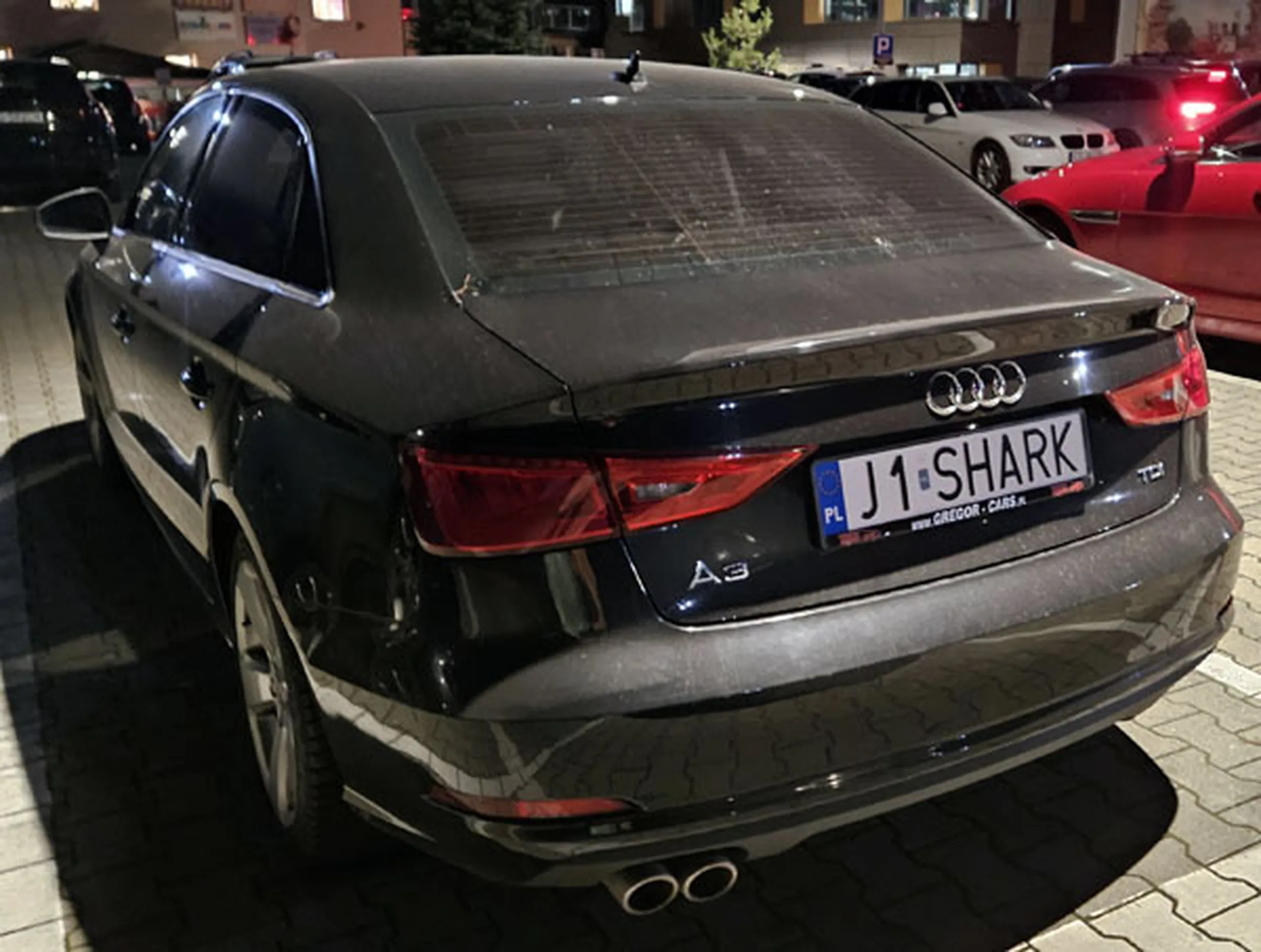 Fajny numer, blacha J1 SHARK