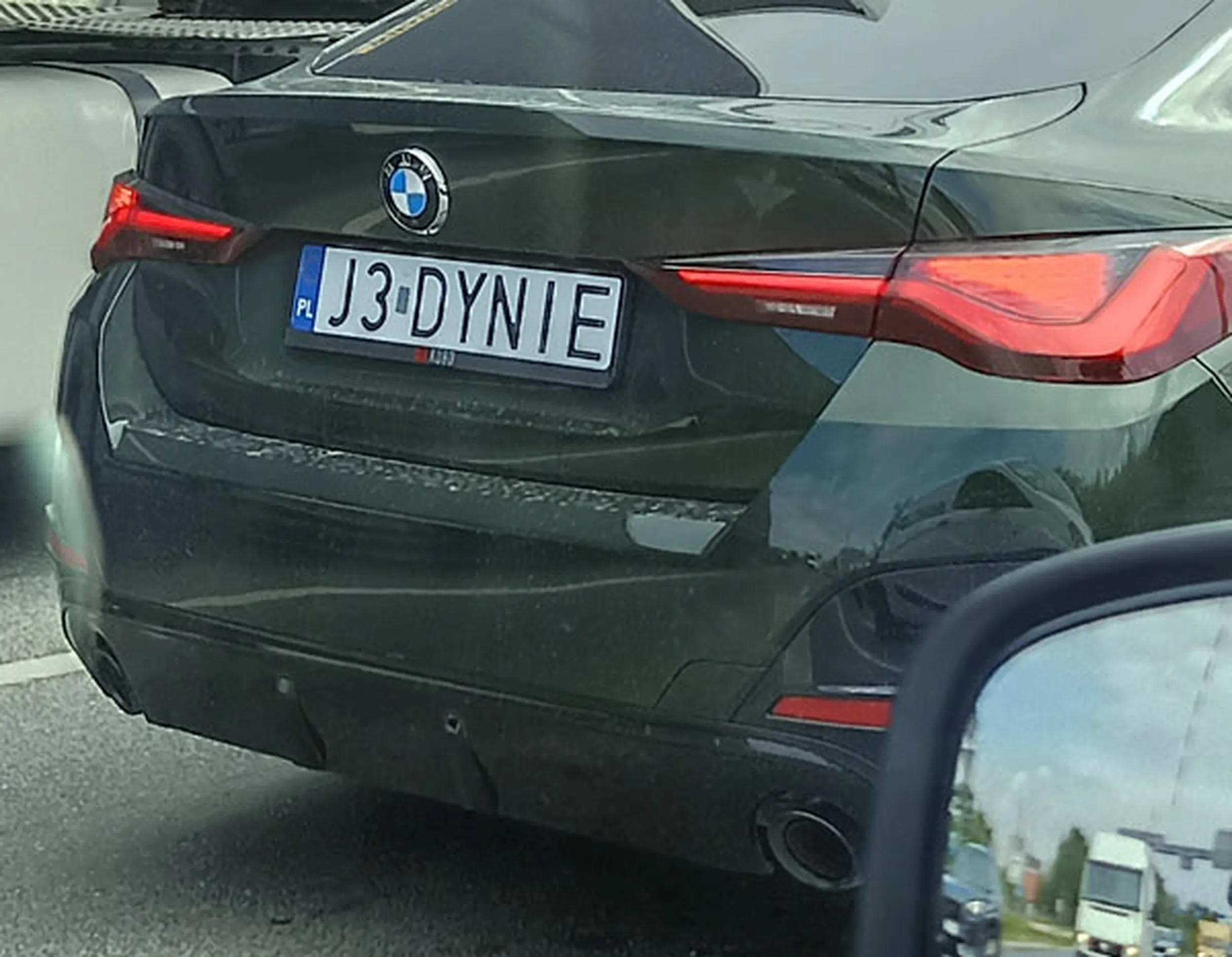 Fajny numer, blacha J3 DYNIE