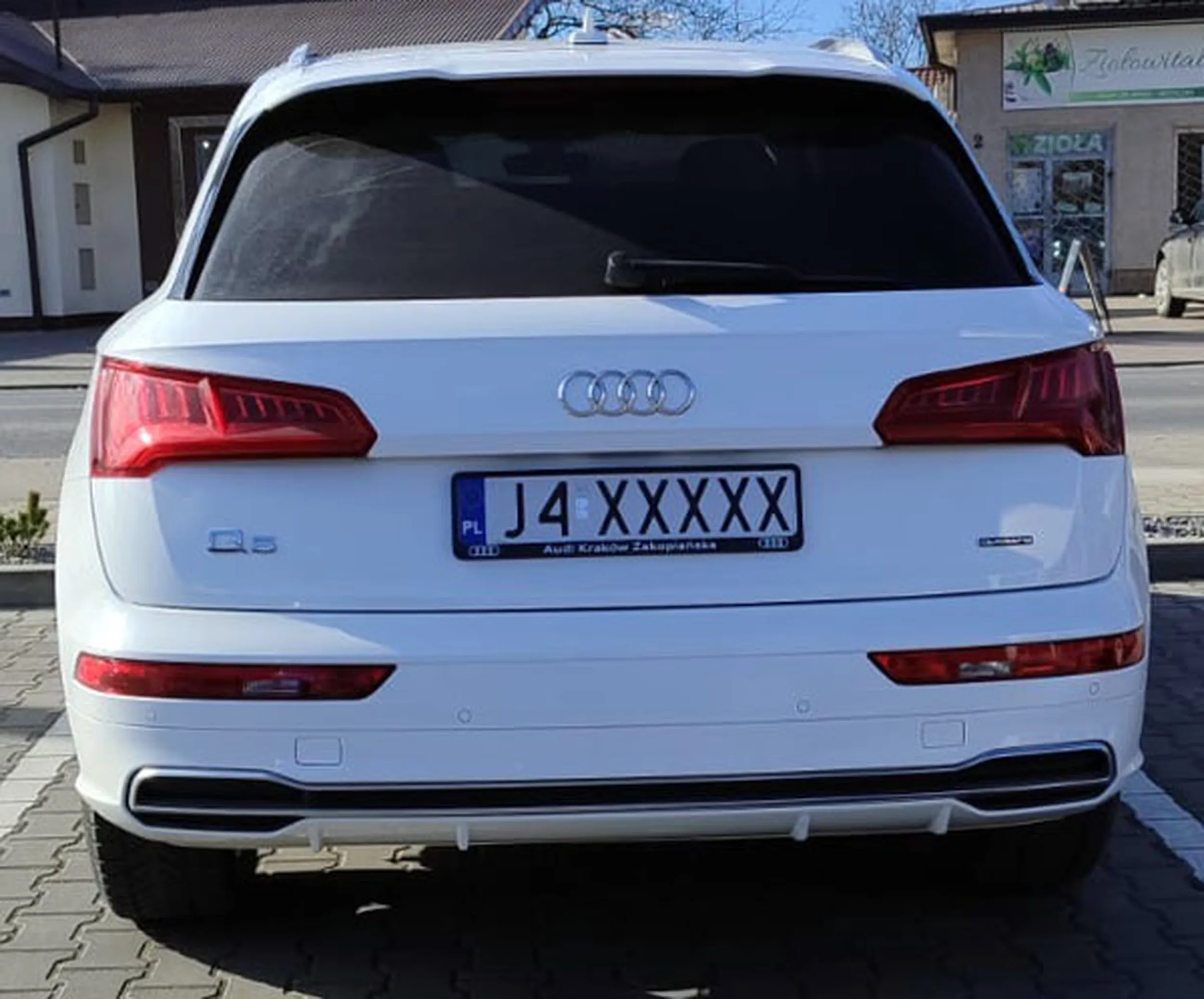 Fajny numer, blacha J4 XXXXX