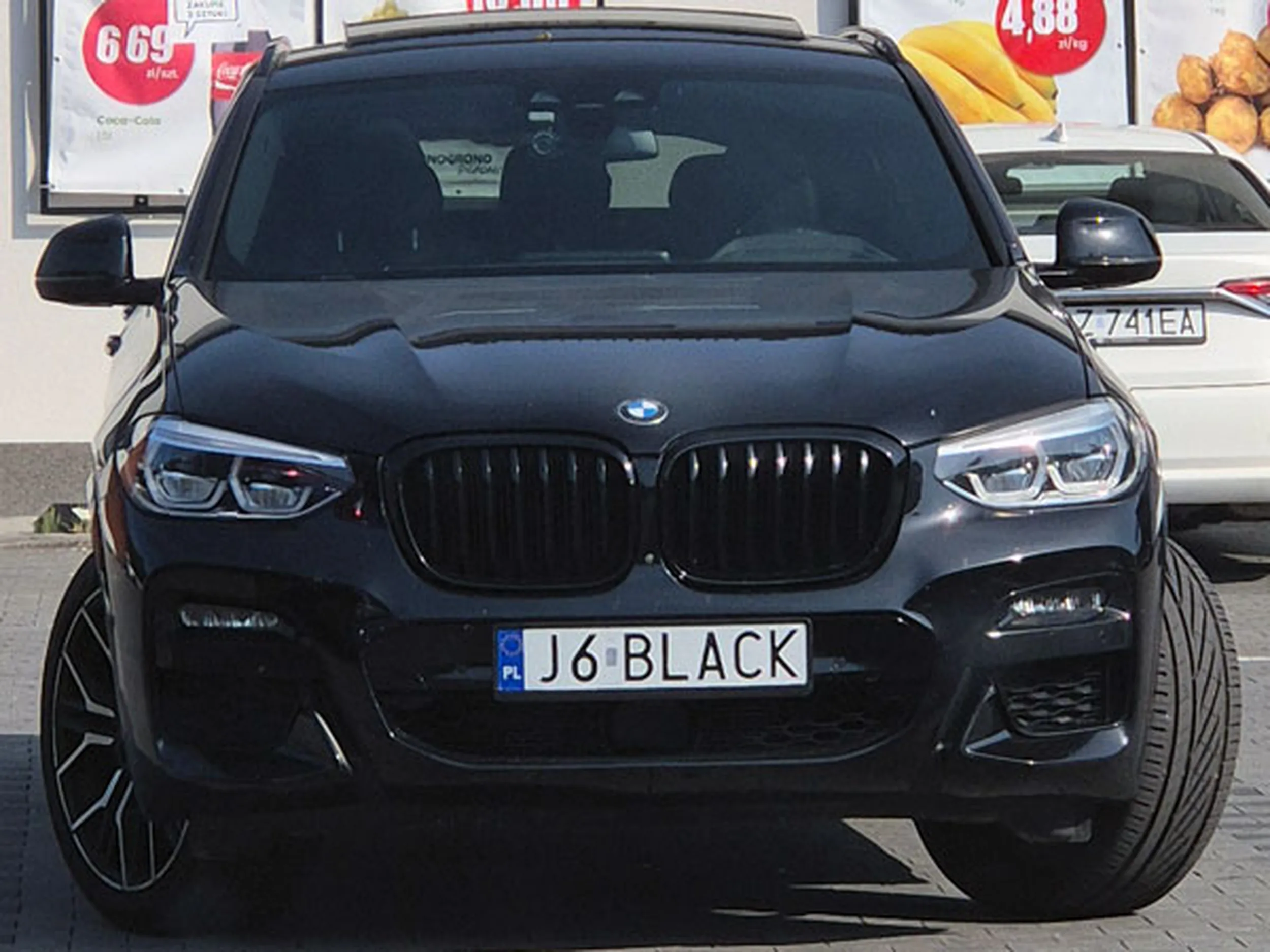 Fajny numer, blacha J6 BLACK