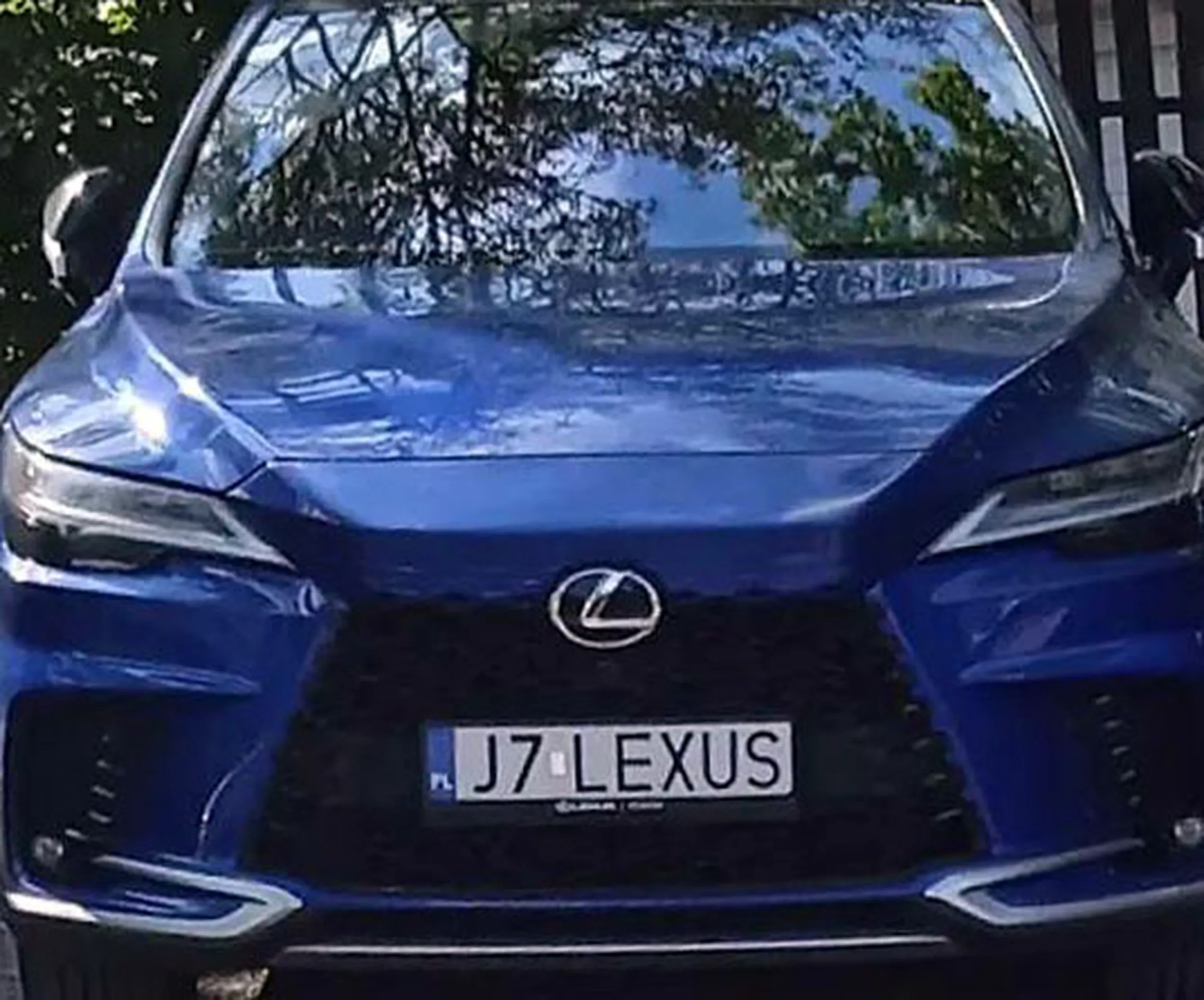 Fajny numer, blacha J7 LEXUS