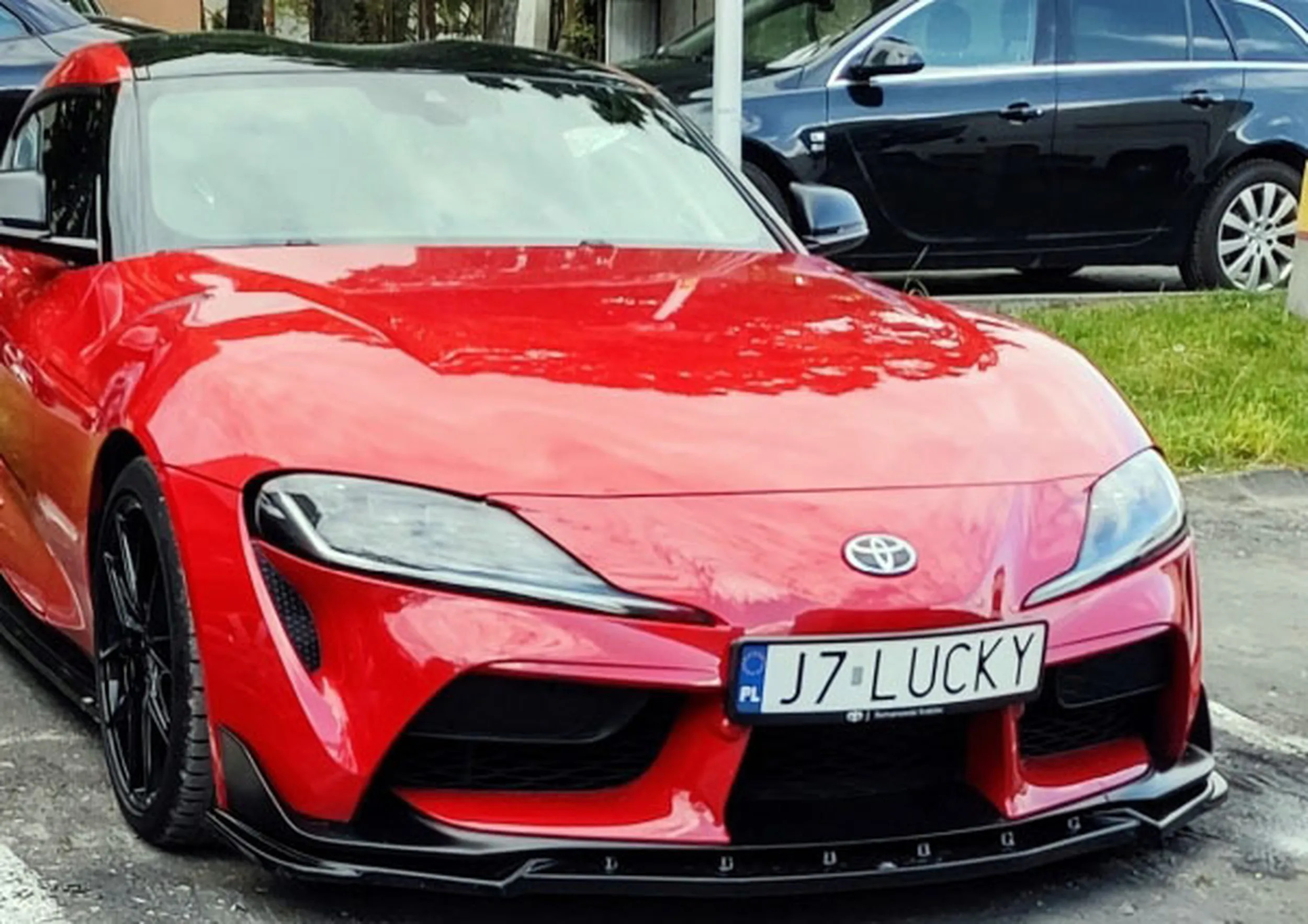 Fajny numer, blacha J7 LUCKY