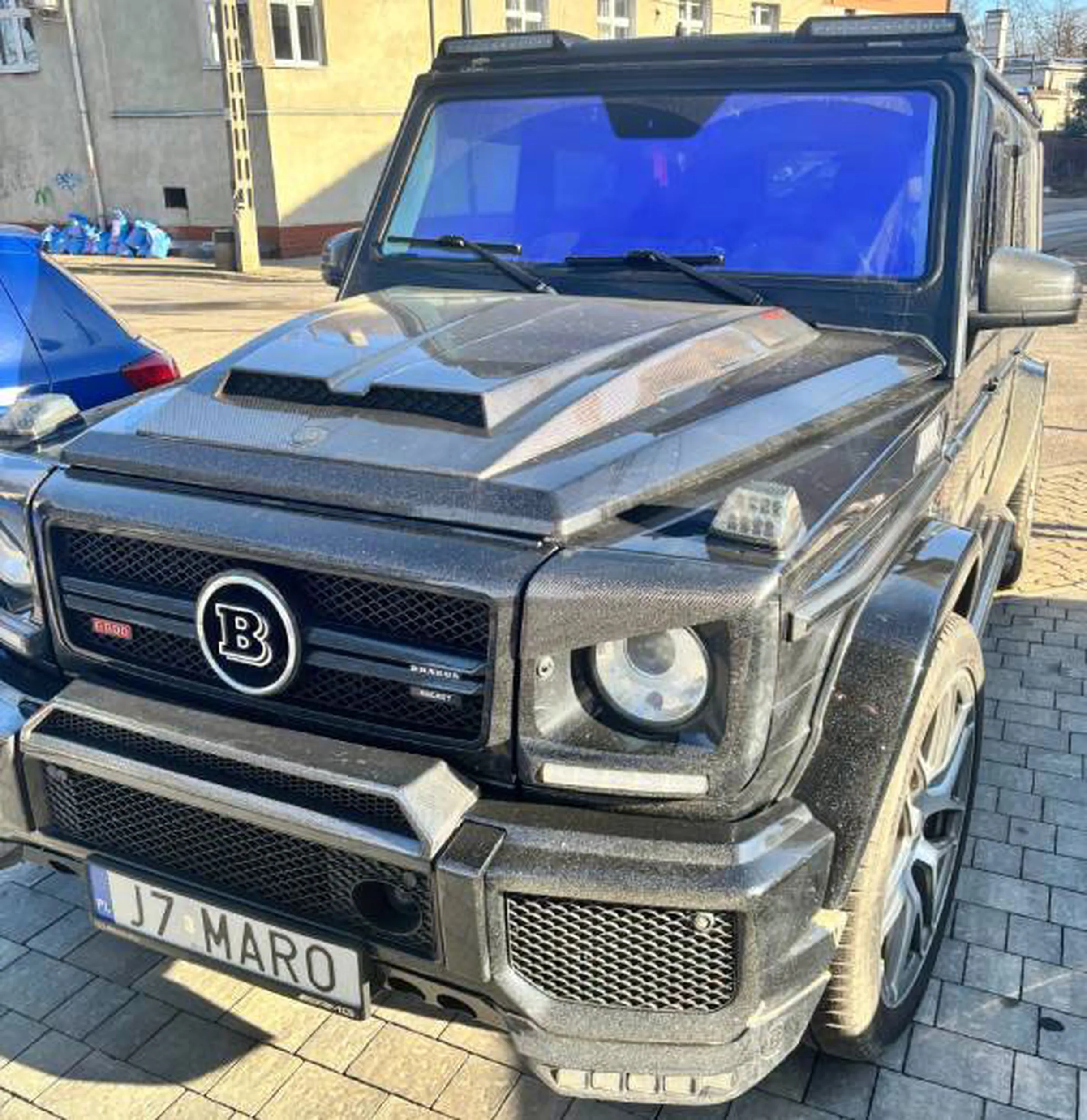 Fajny numer, blacha J7 MARO