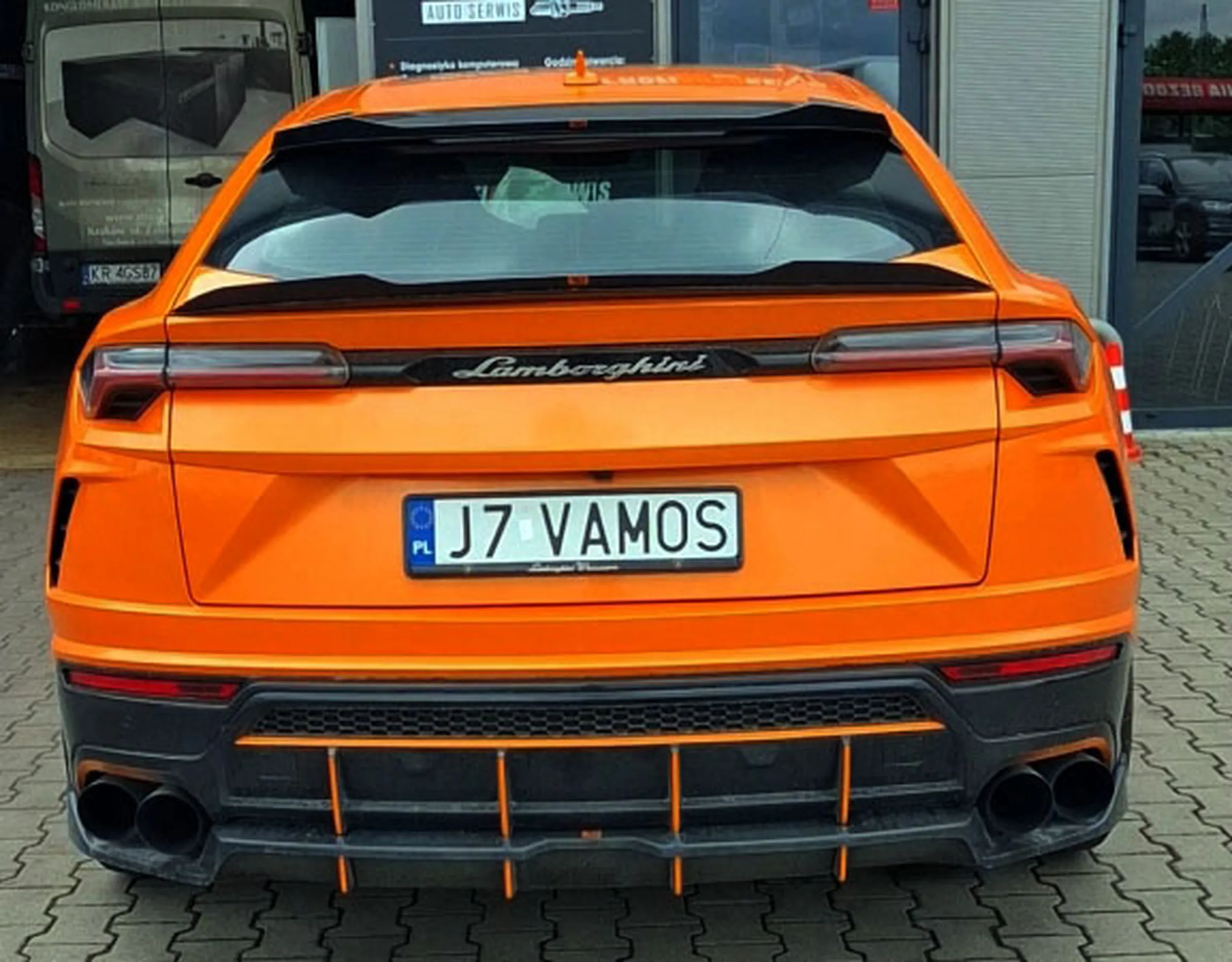 Fajny numer, blacha J7 VAMOS