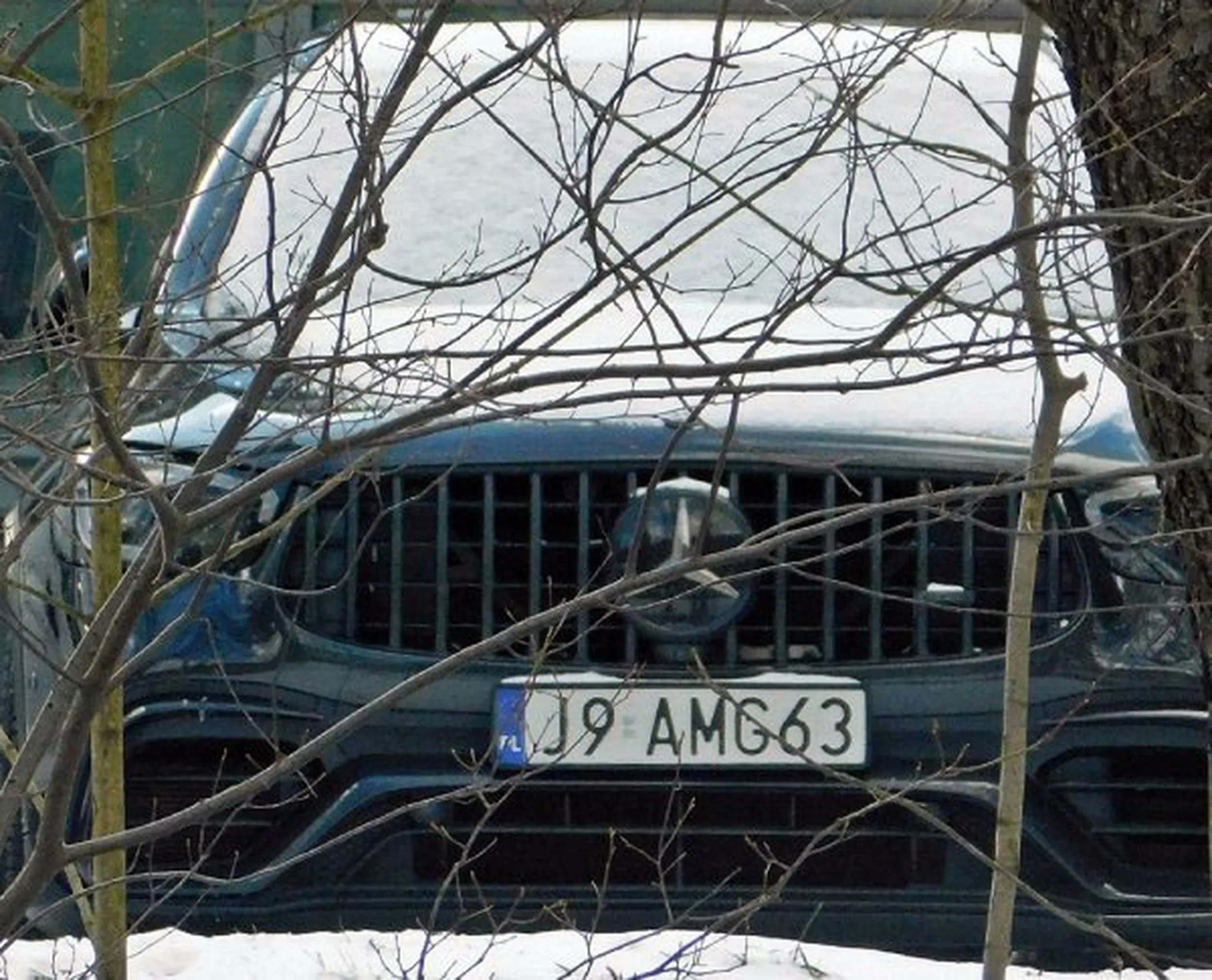 Fajny numer, blacha J9 AMG63